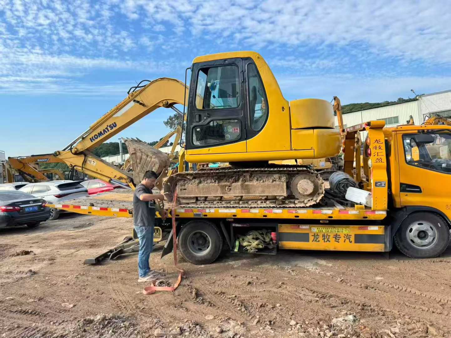 Used Komatsu PC60-7 Excavator 2016 Model / 2