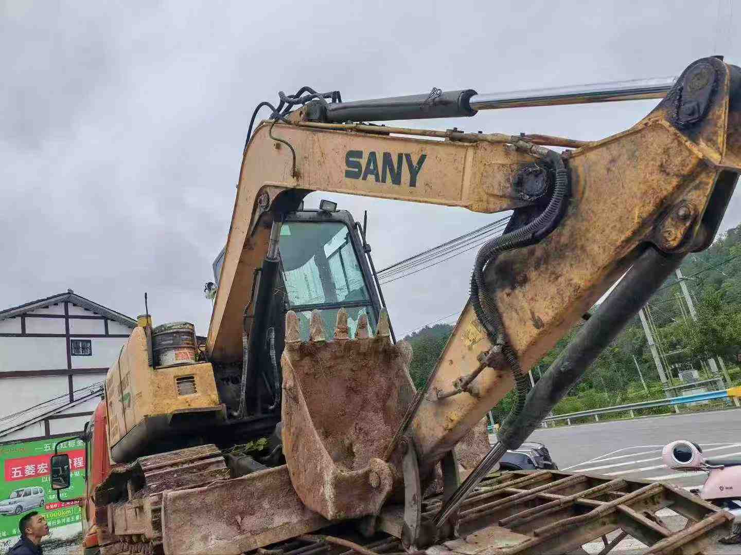Used Sany SY75 Excavator 2016 Model / 3