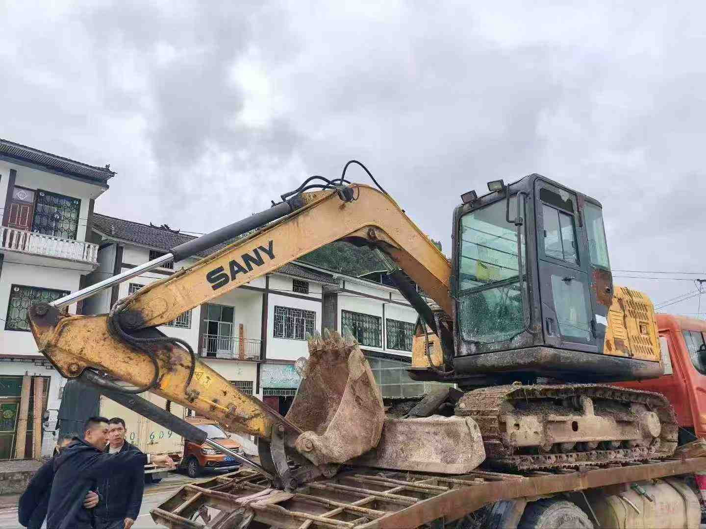 Used Sany SY75 Excavator 2016 Model / 7