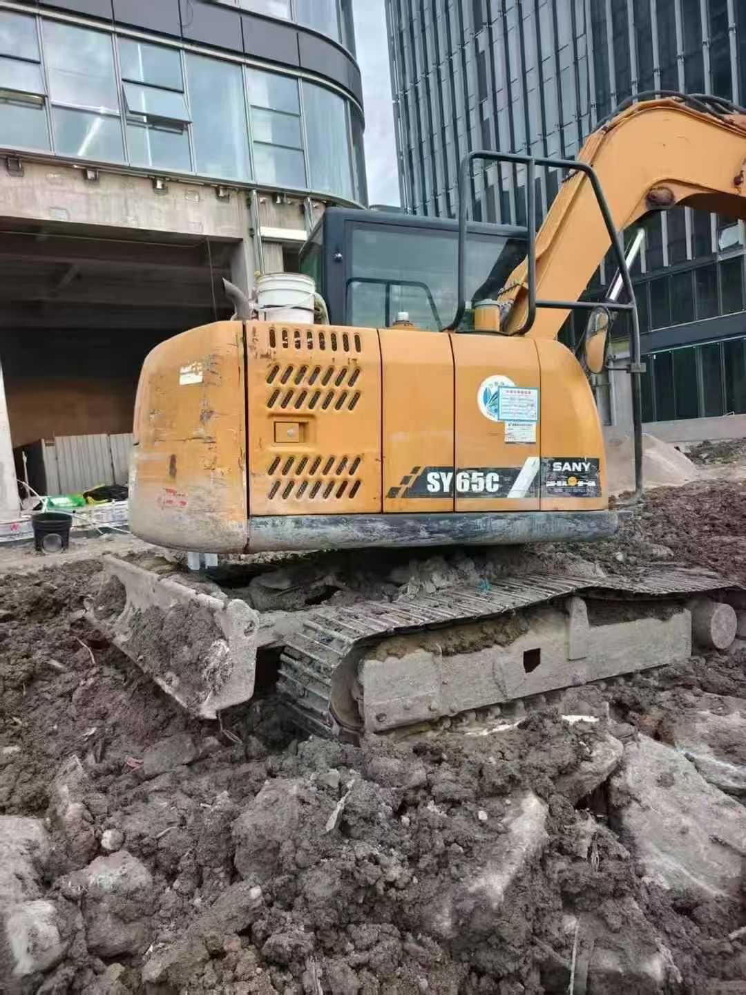 Used Sany SY65W Excavator 2017 Model / 5