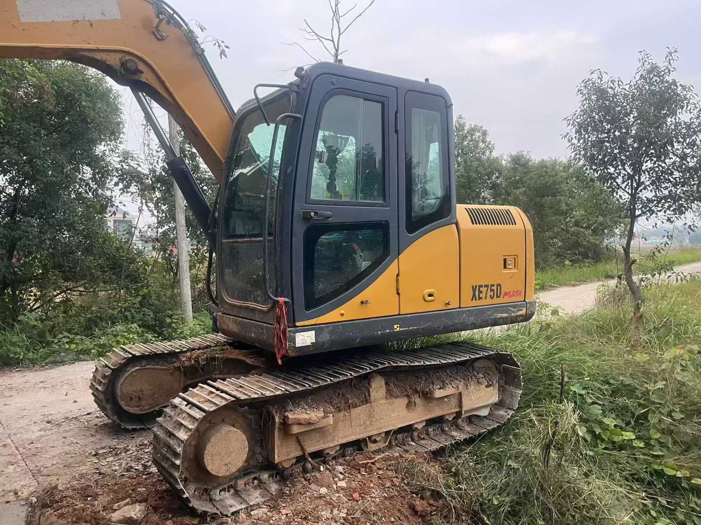 Used XCMG XE75WD Excavator 2021 Model / 2