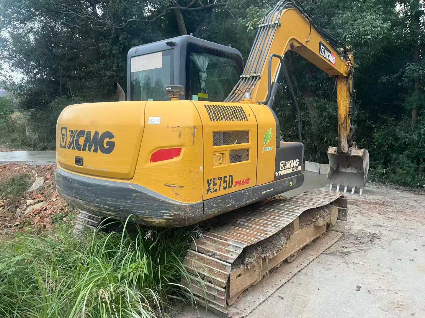 Used XCMG XE75WD Excavator 2021 Model / 3