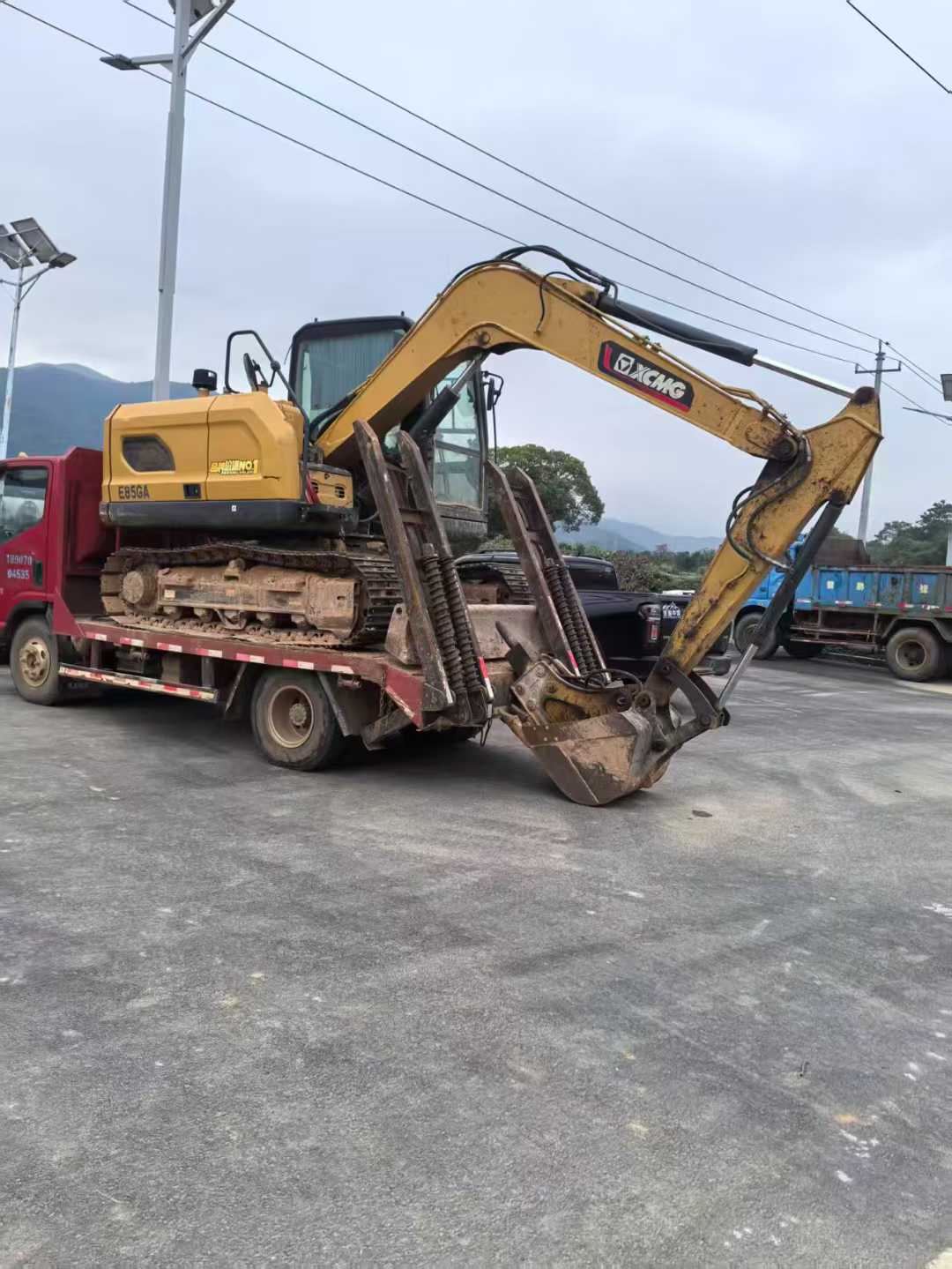 Used XCMG XE85GF Excavator 2024 Model / 6