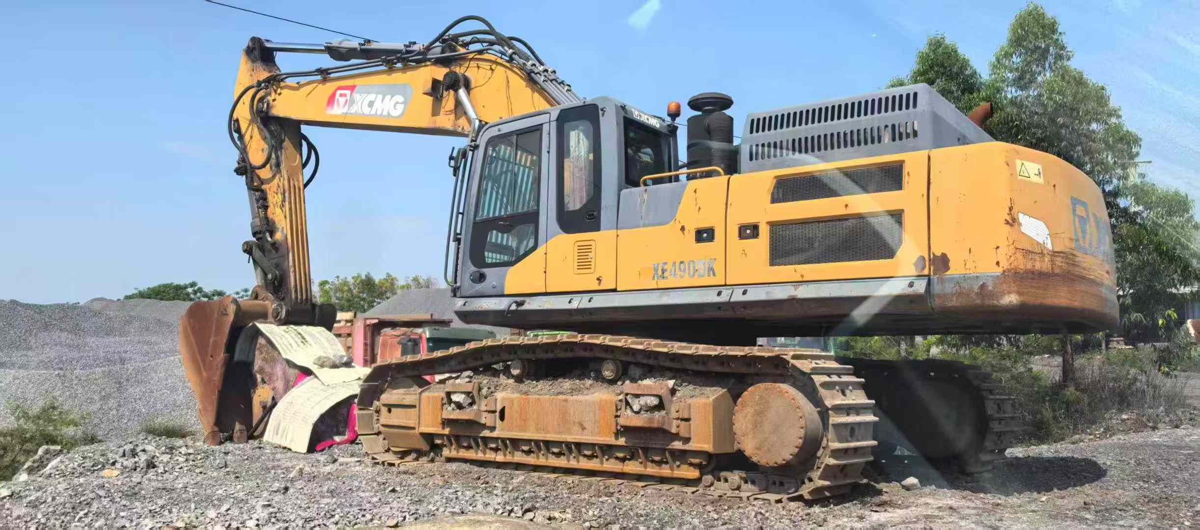 Used XCMG XE490DK Excavator 2019 Model / 7