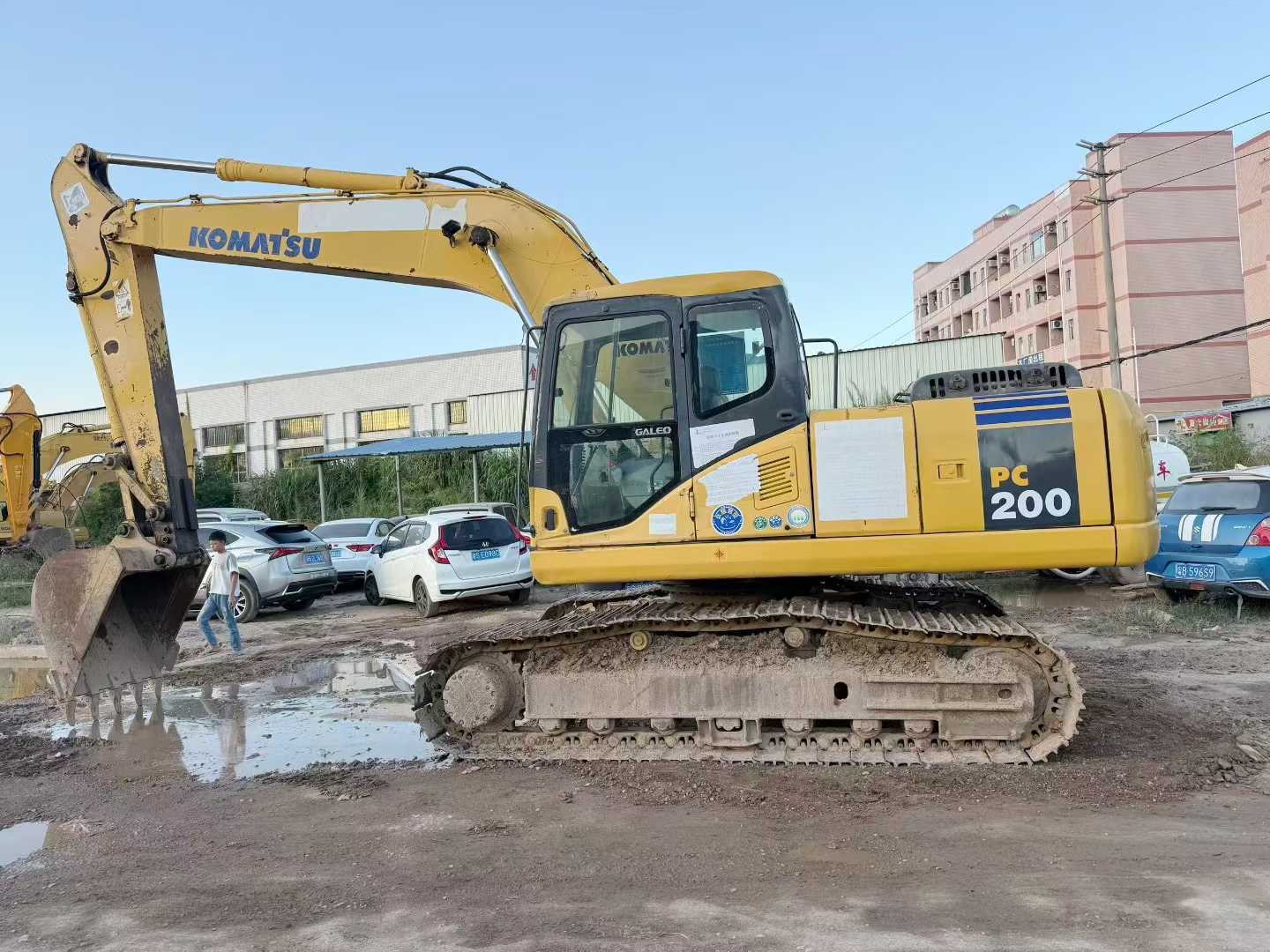 Used Komatsu PW200-7 Excavator 2016 Model / 2