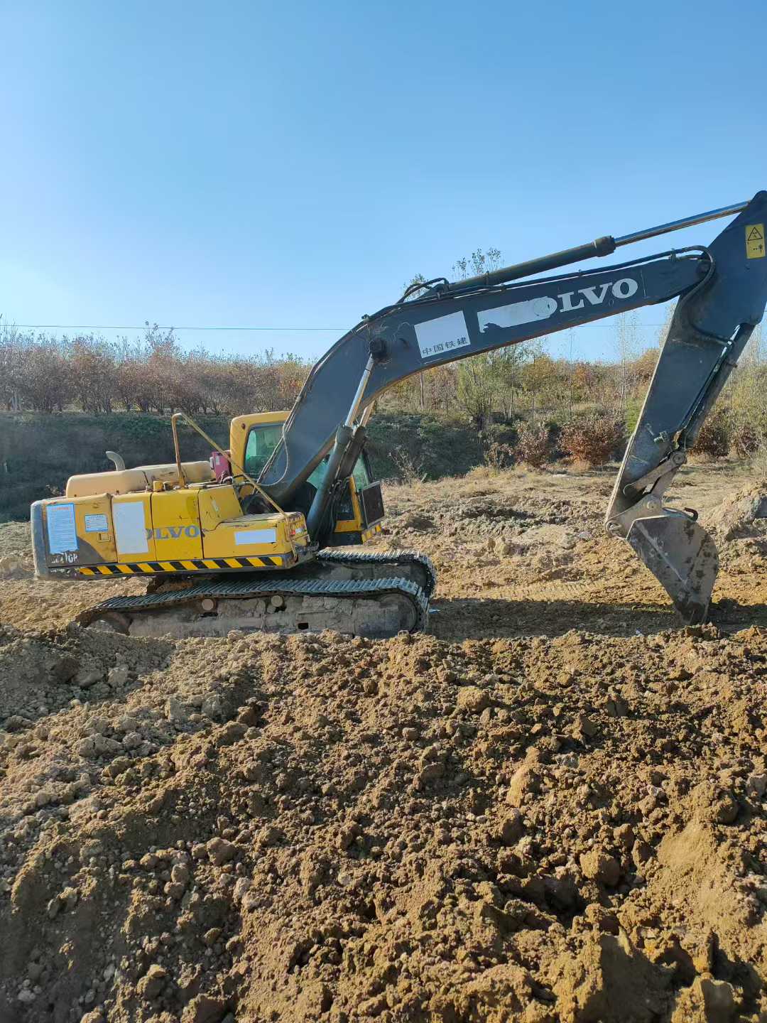 Used Volvo EW210C Excavator 2016 Model / 2