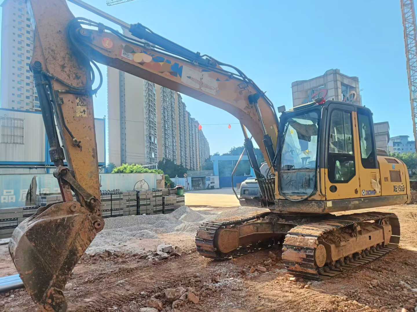 Used XCMG XE135GA Excavator 2018 Model / 4