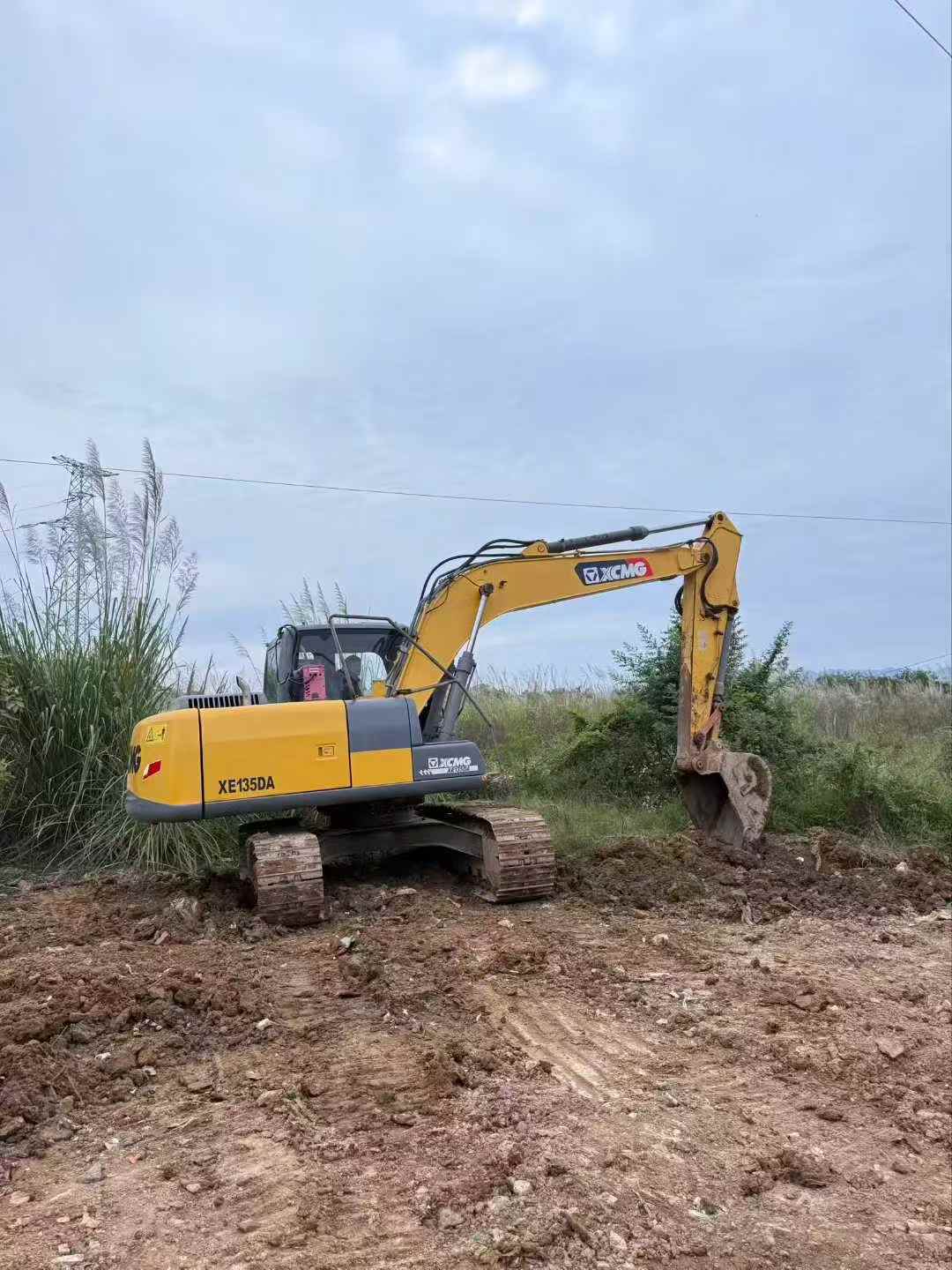 Used XCMG XE135GA Excavator 2016 Model / 7