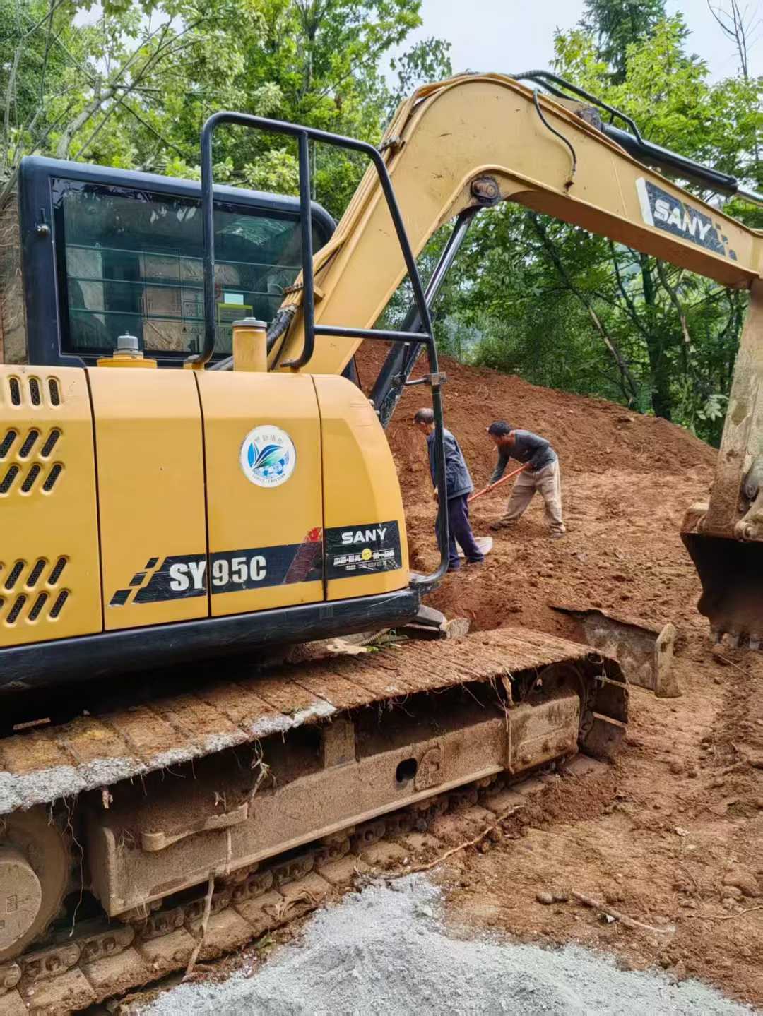 Buy Sany SY75 Used Excavator / 4 Used Sany SY75 Excavator 2016 Model / 4