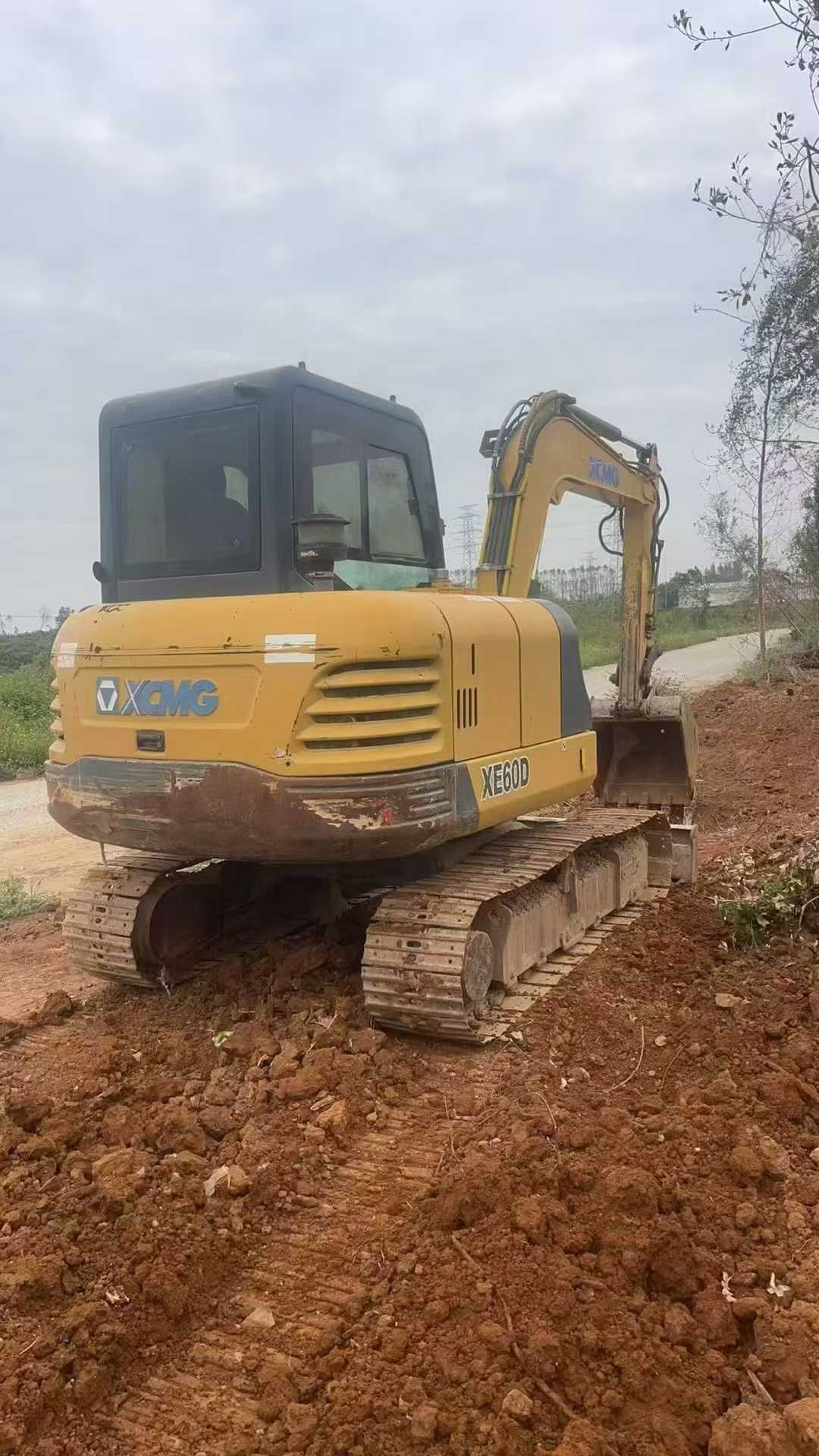 Used XCMG XE60D Excavator 2018 Model / 2