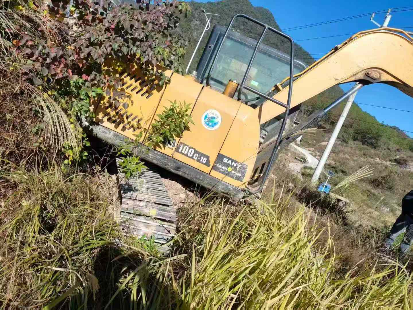 Used Sany SY75 Excavator 2017 Model / 2