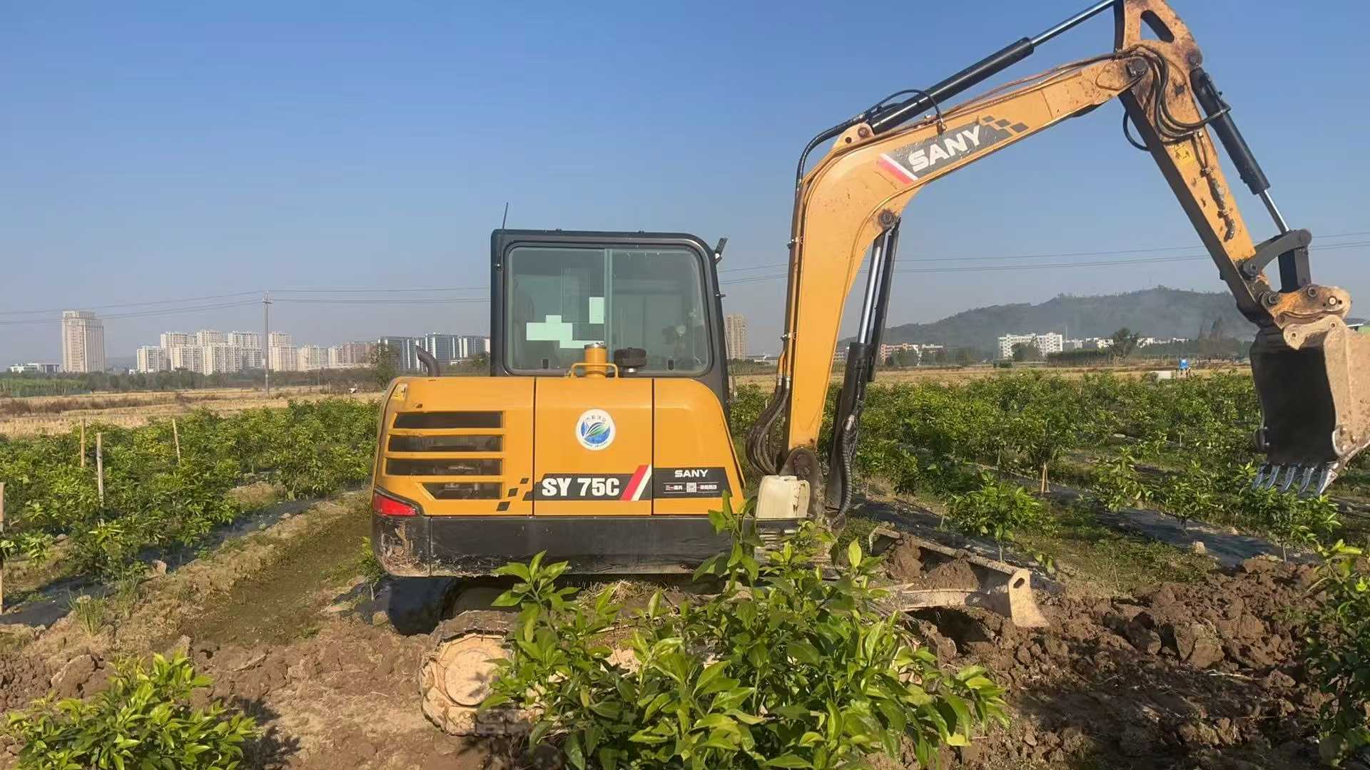 Buy Sany SY55 Used Excavator / 6 Used Sany SY55 Excavator 2022 Model / 6