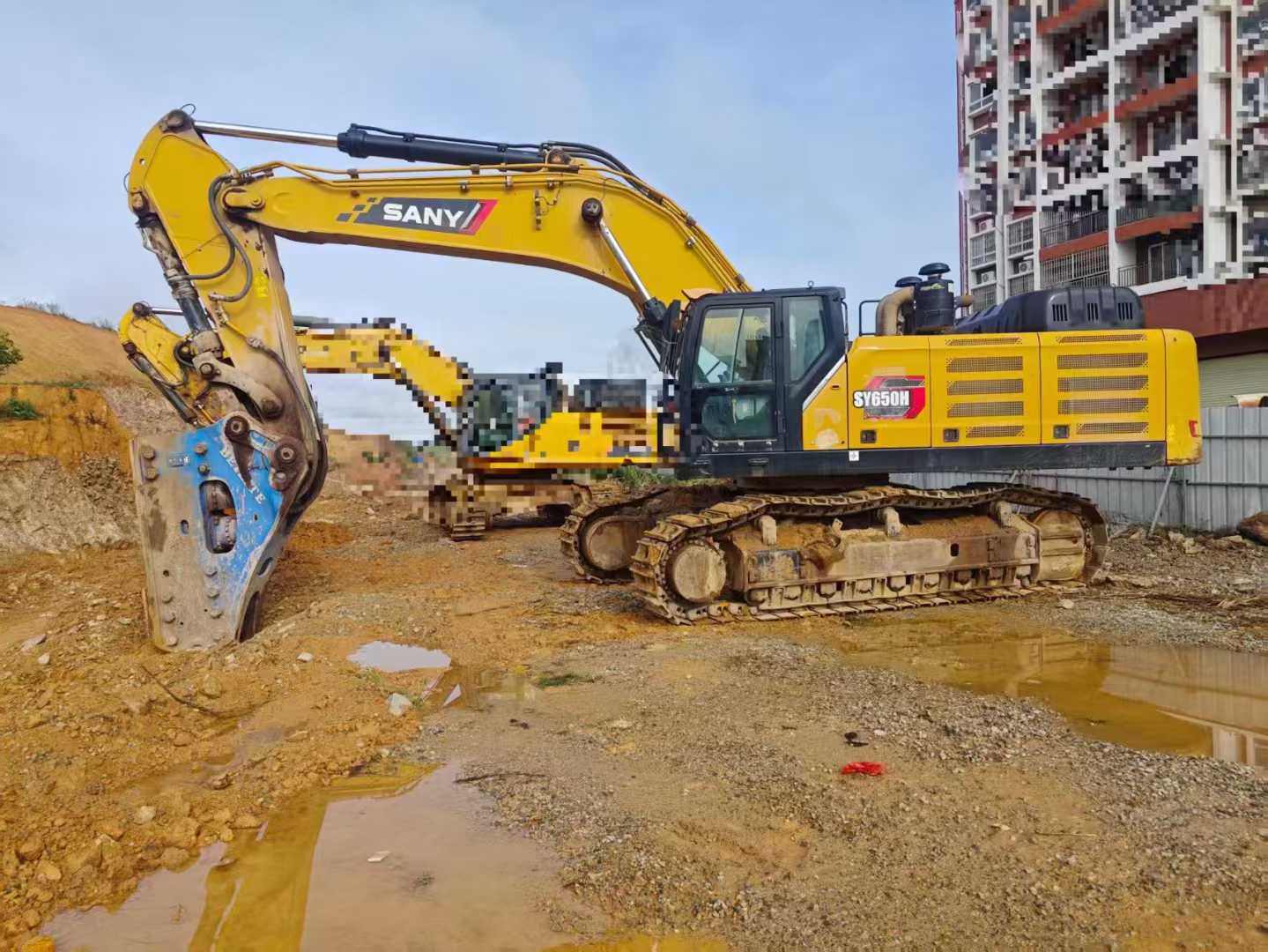 Used Sany SY650H Excavator 2023 Model / 7
