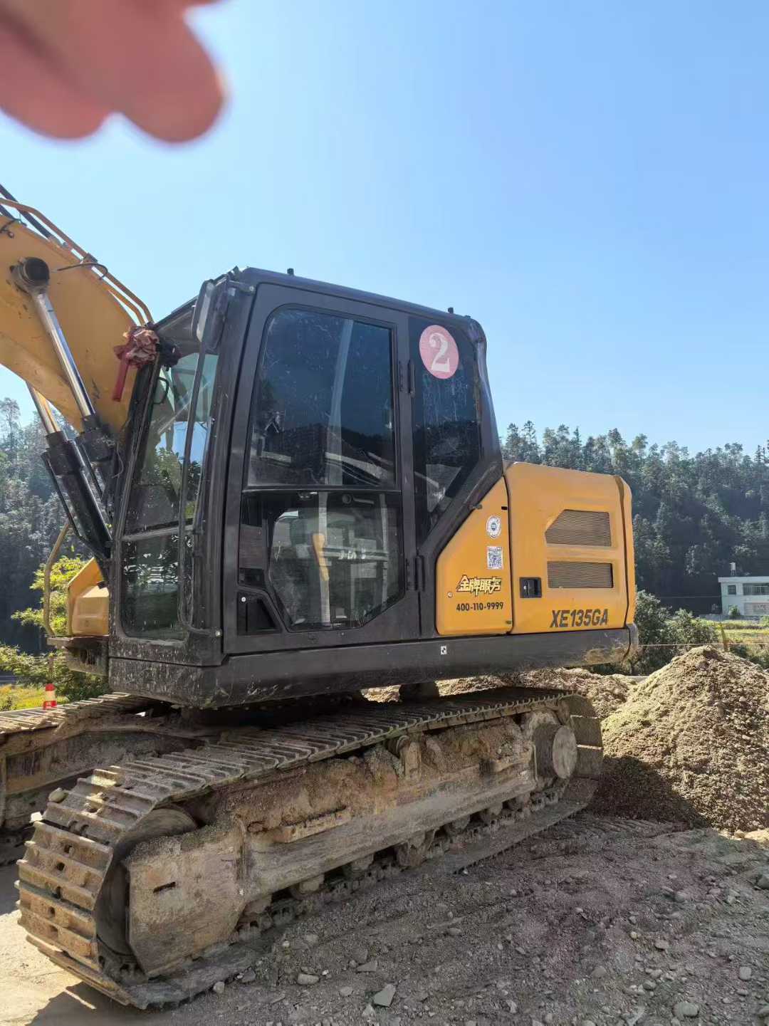 Used XCMG XE135GA Excavator 2024 Model / 2