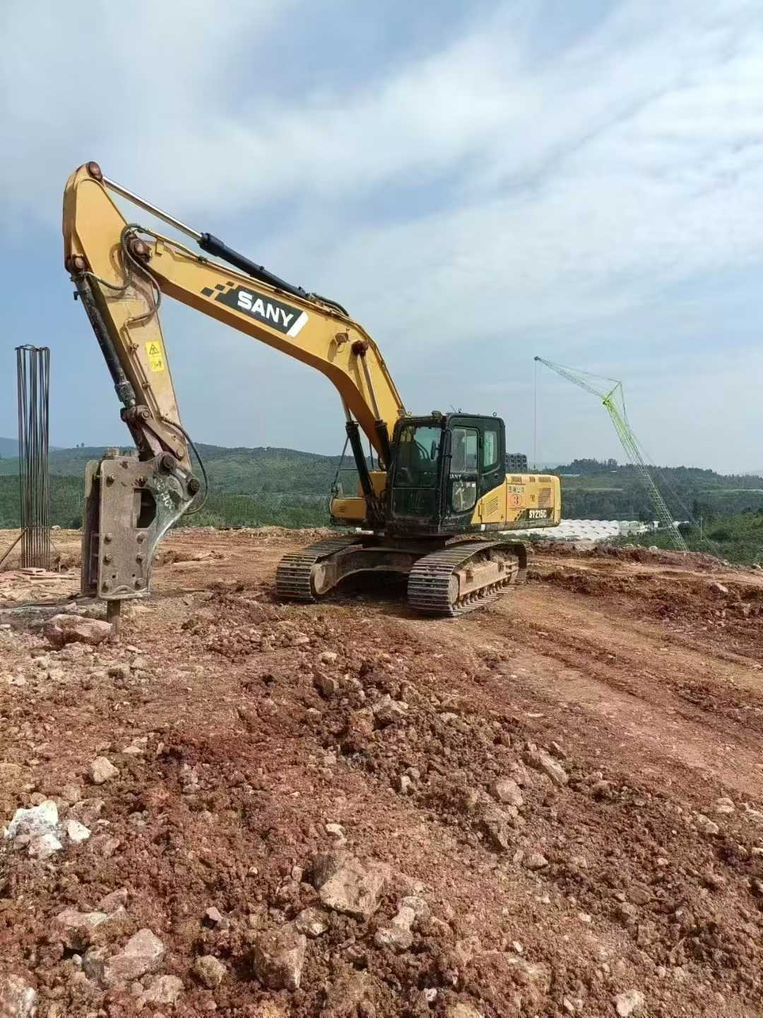 Buy Sany SY195C Used Excavator / 1