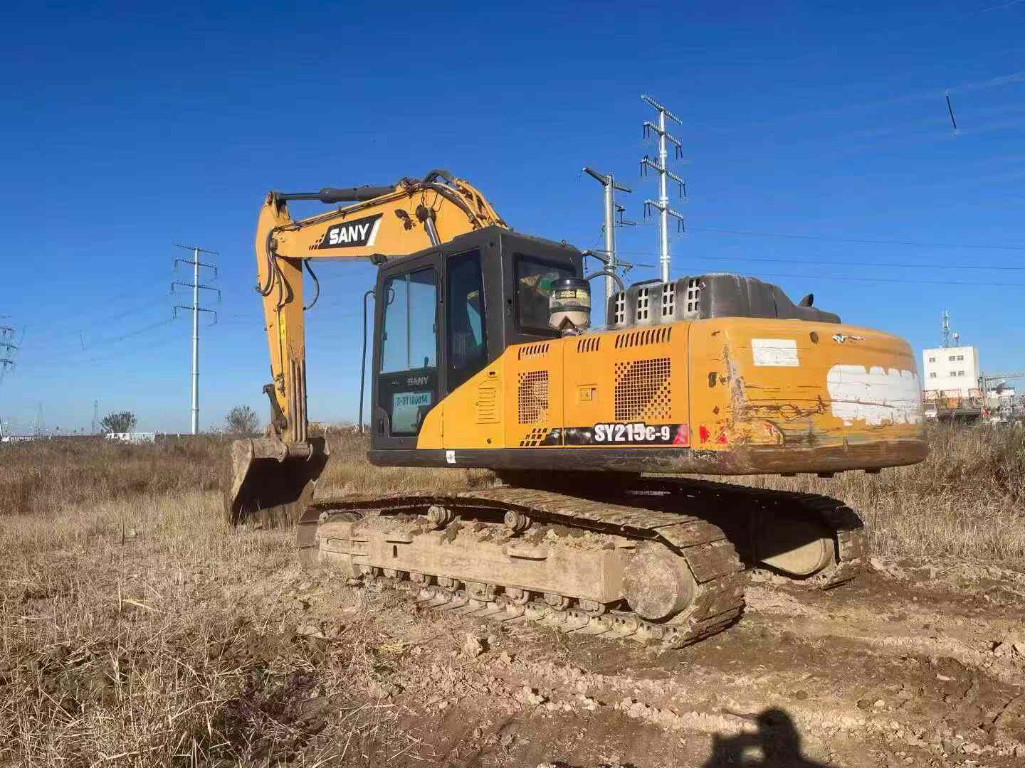 Used Sany SY215W Excavator 2016 Model / 9