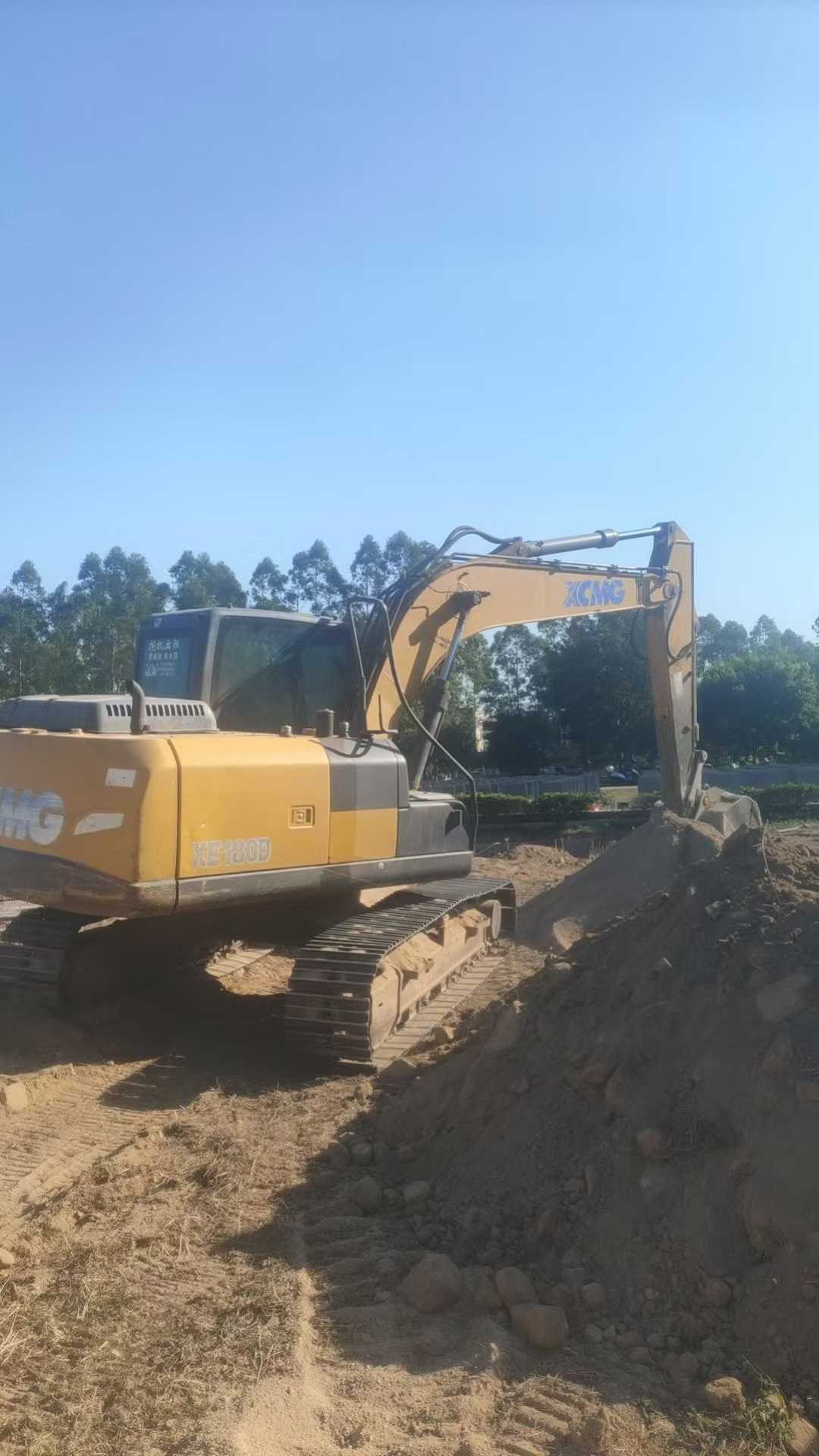 Used XCMG XE135GA Excavator 2018 Model / 2