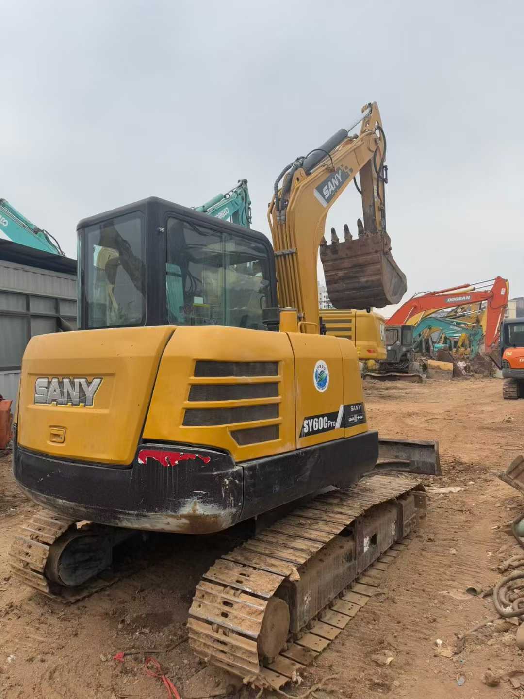 Buy Sany SY60 Used Excavator / 3 Used Sany SY60 Excavator 2021 Model / 3