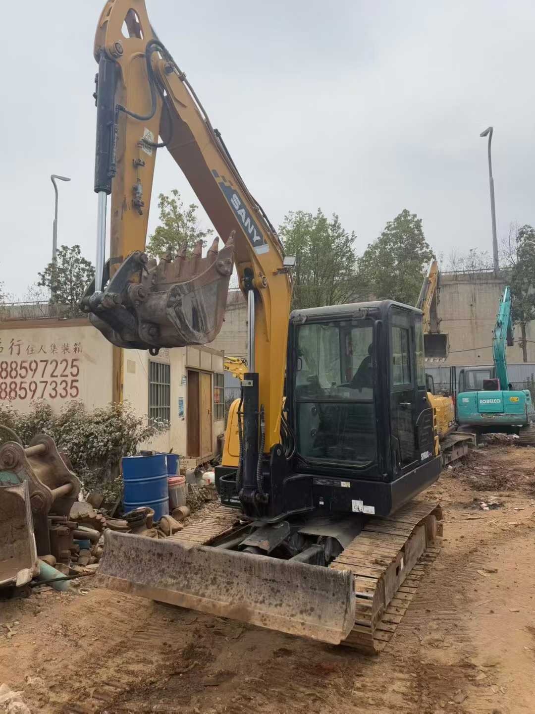 Buy Sany SY60 Used Excavator / 2 Used Sany SY60 Excavator 2021 Model / 2