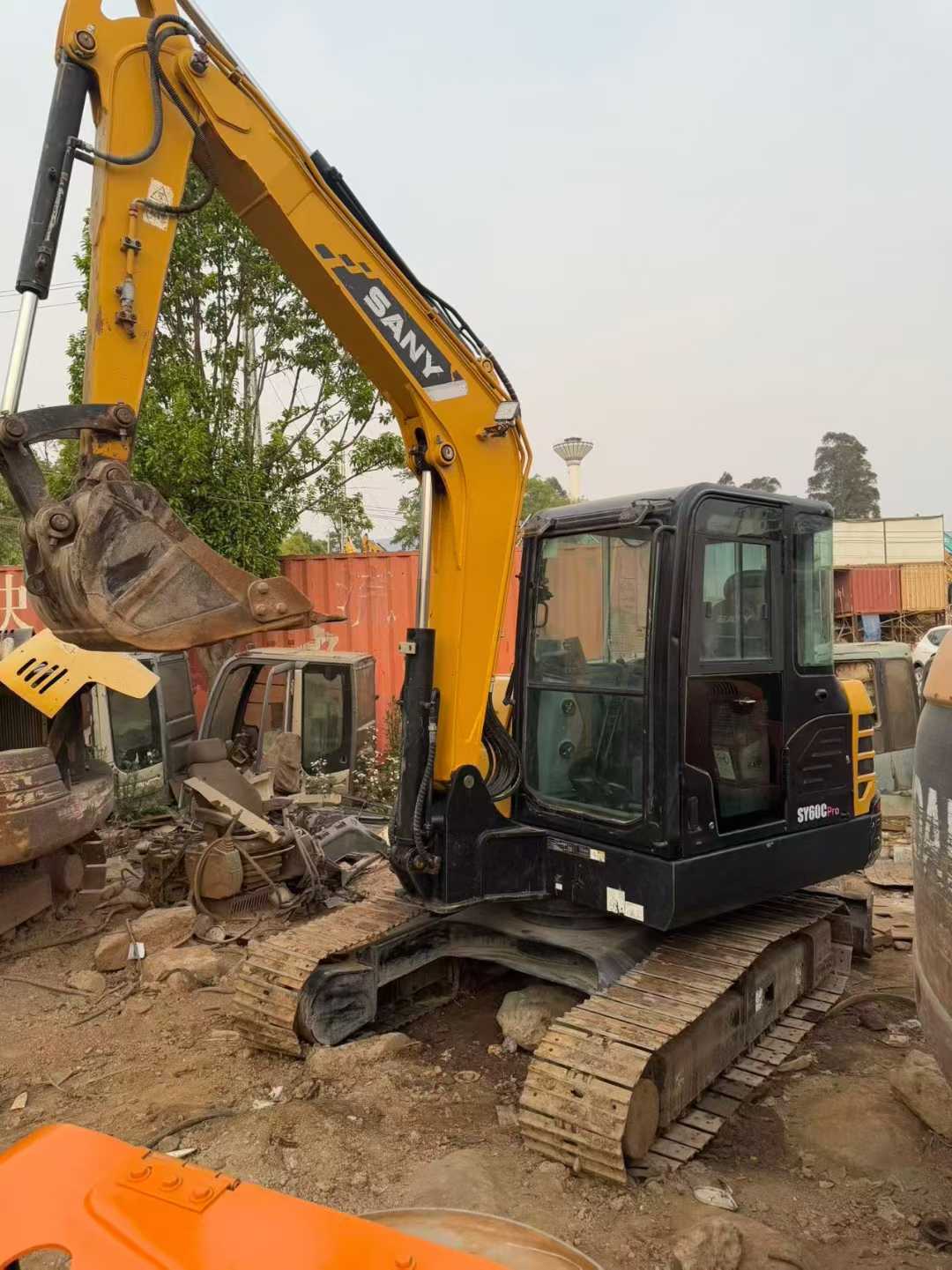 Buy Sany SY60 Used Excavator / 5 Used Sany SY60 Excavator 2021 Model / 5