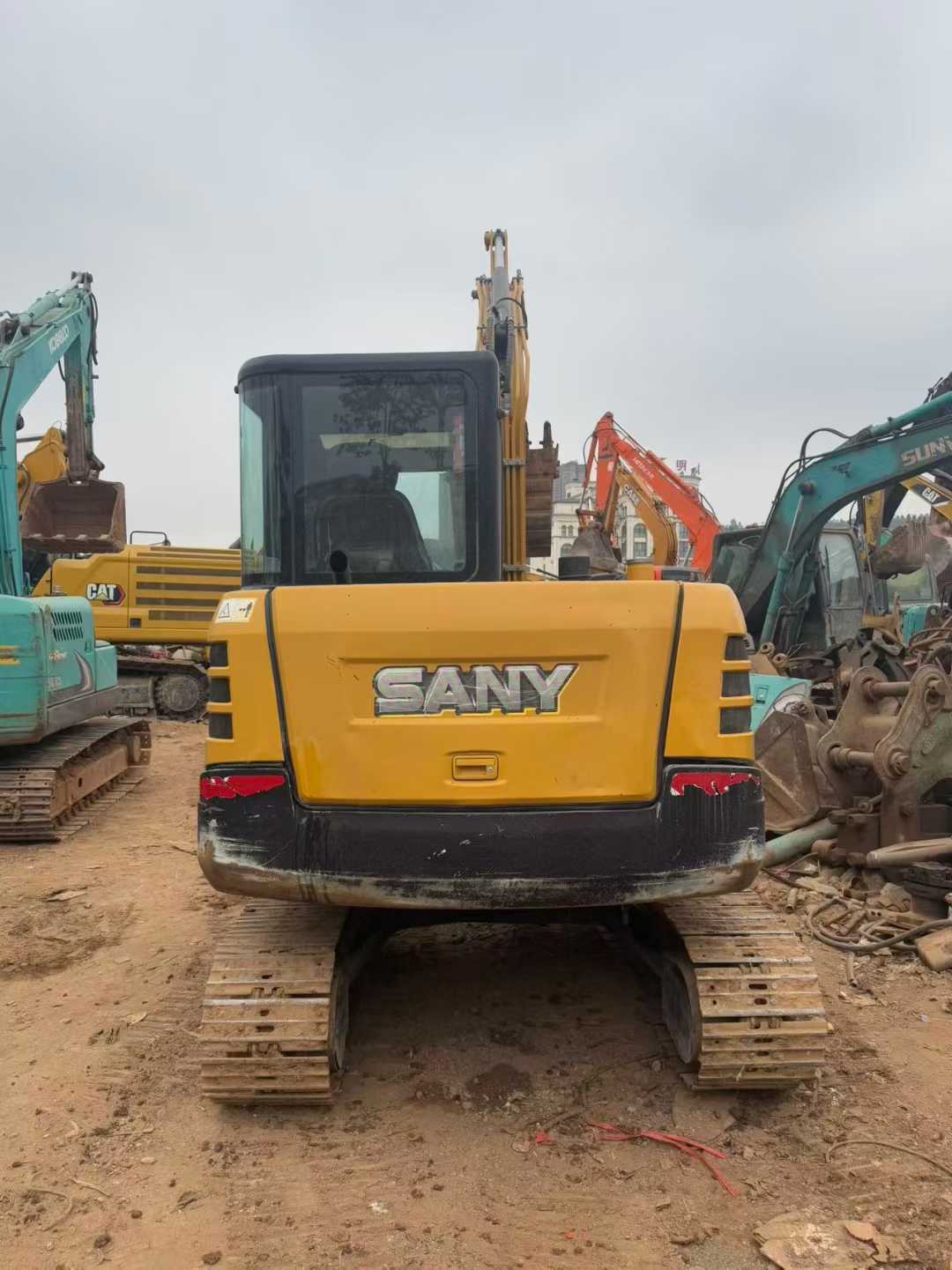 Buy Sany SY60 Used Excavator / 6 Used Sany SY60 Excavator 2021 Model / 6