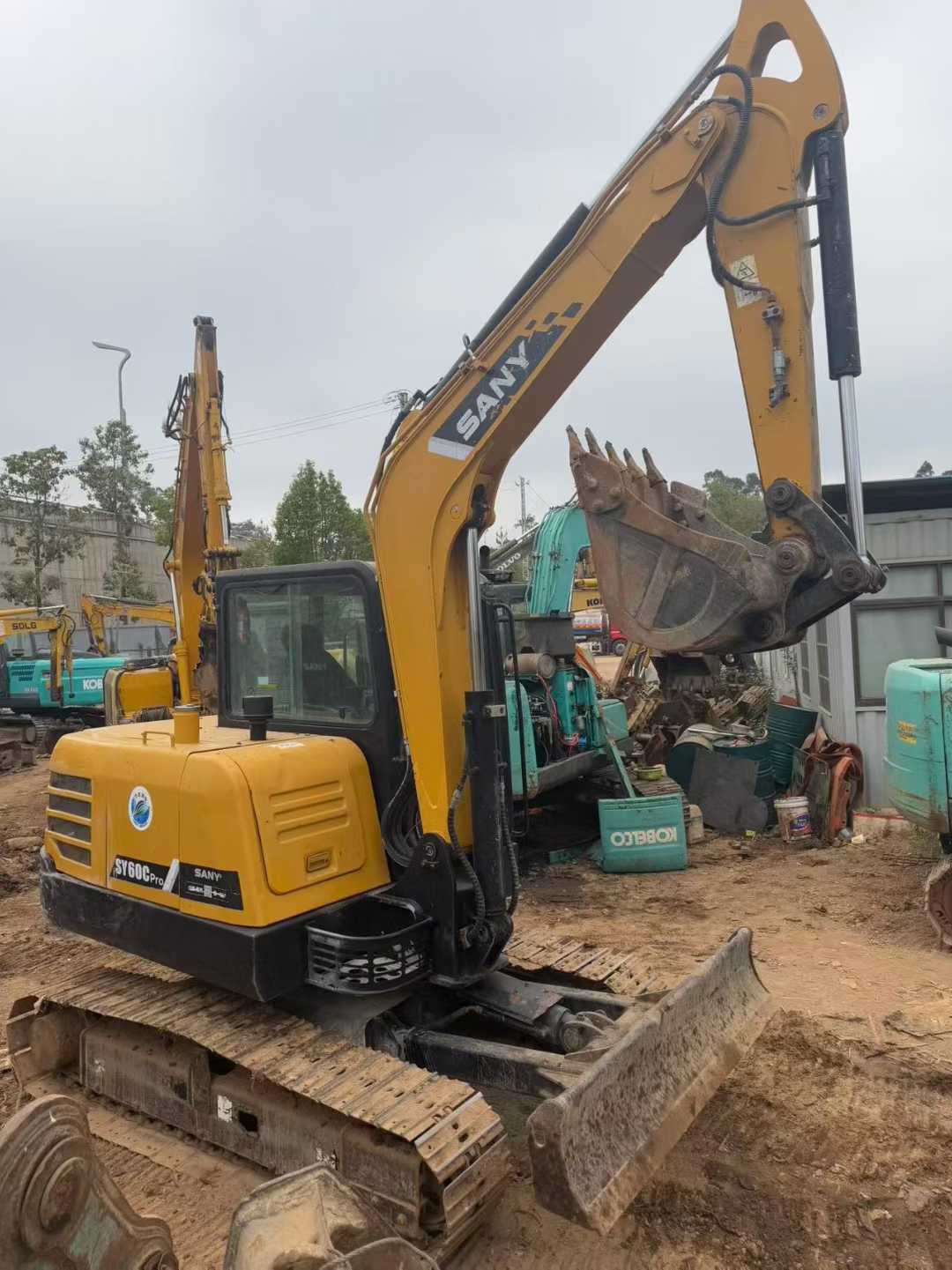 Buy Sany SY60 Used Excavator / 7 Used Sany SY60 Excavator 2021 Model / 7