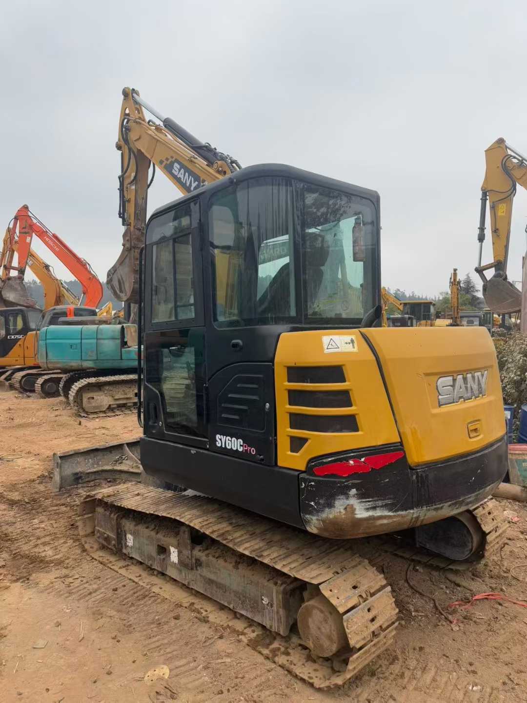 Buy Sany SY60 Used Excavator / 4 Used Sany SY60 Excavator 2021 Model / 4