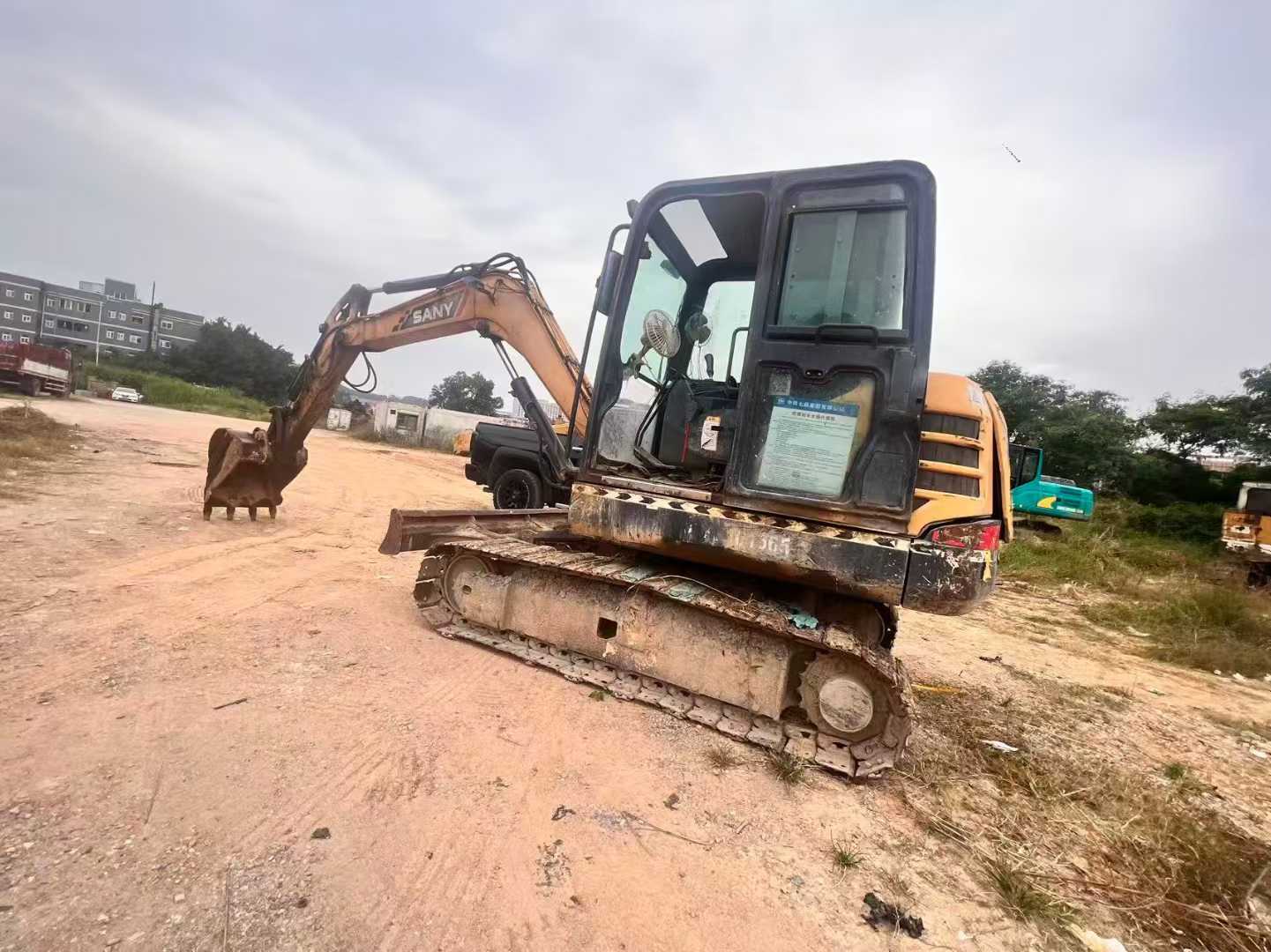 Buy Sany SY60 Used Excavator / 3 Used Sany SY60 Excavator 2016 Model / 3