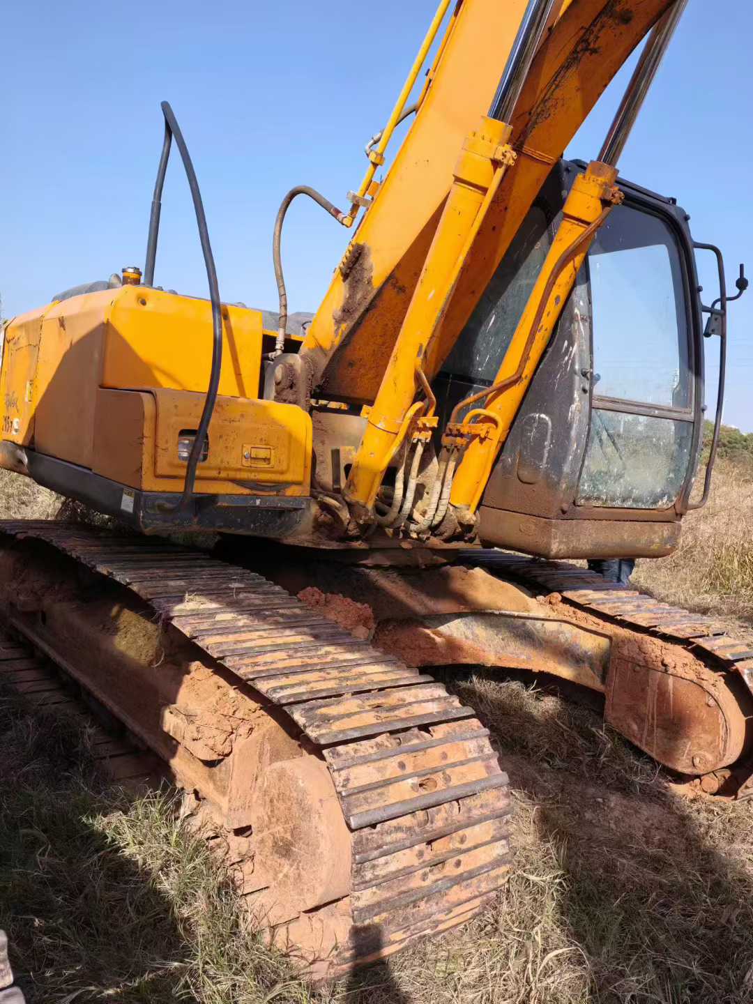 Used Hyundai R215-7 Excavator 2015 Model / 6