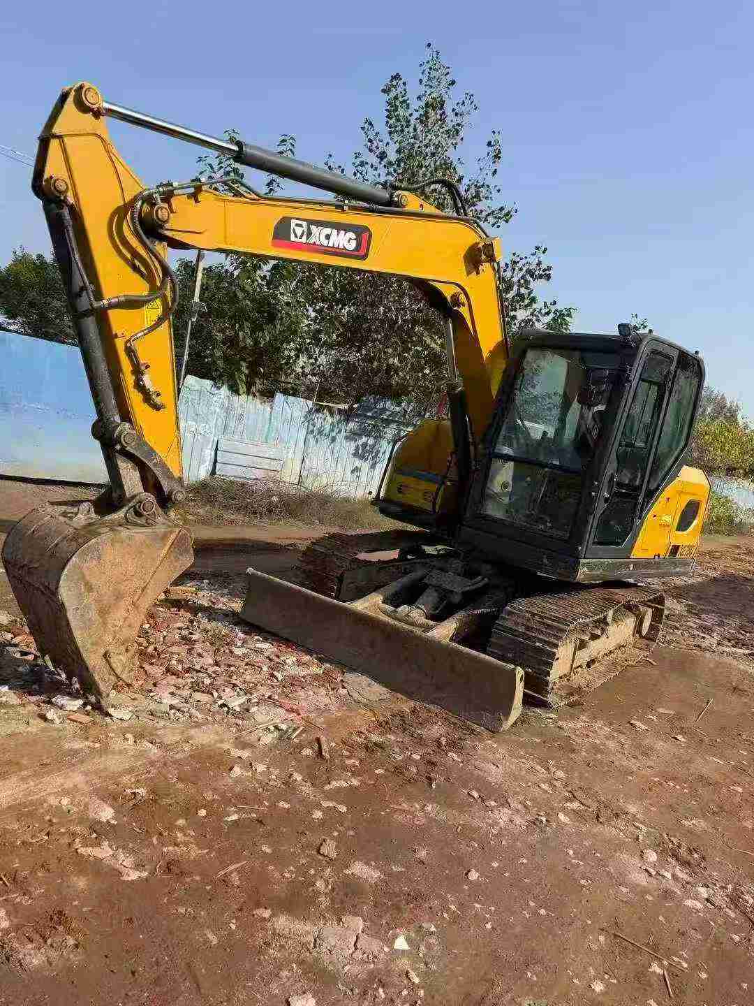 Used XCMG XE75WD Excavator 2023 Model / 2