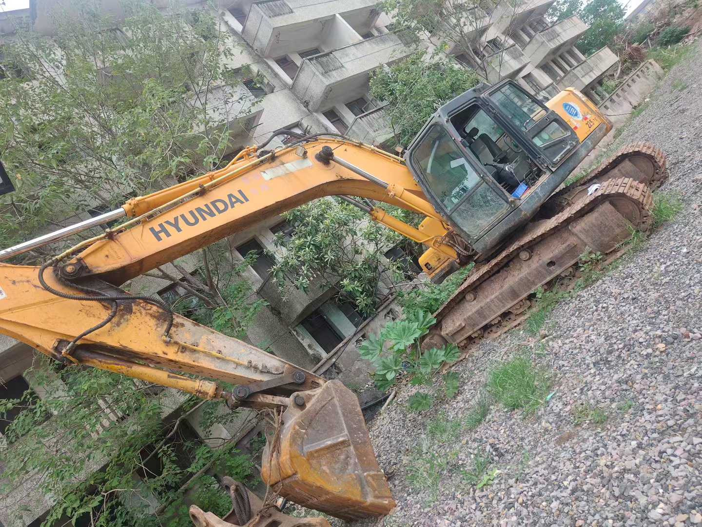 Used Hyundai R215-7 Excavator 2014 Model / 2