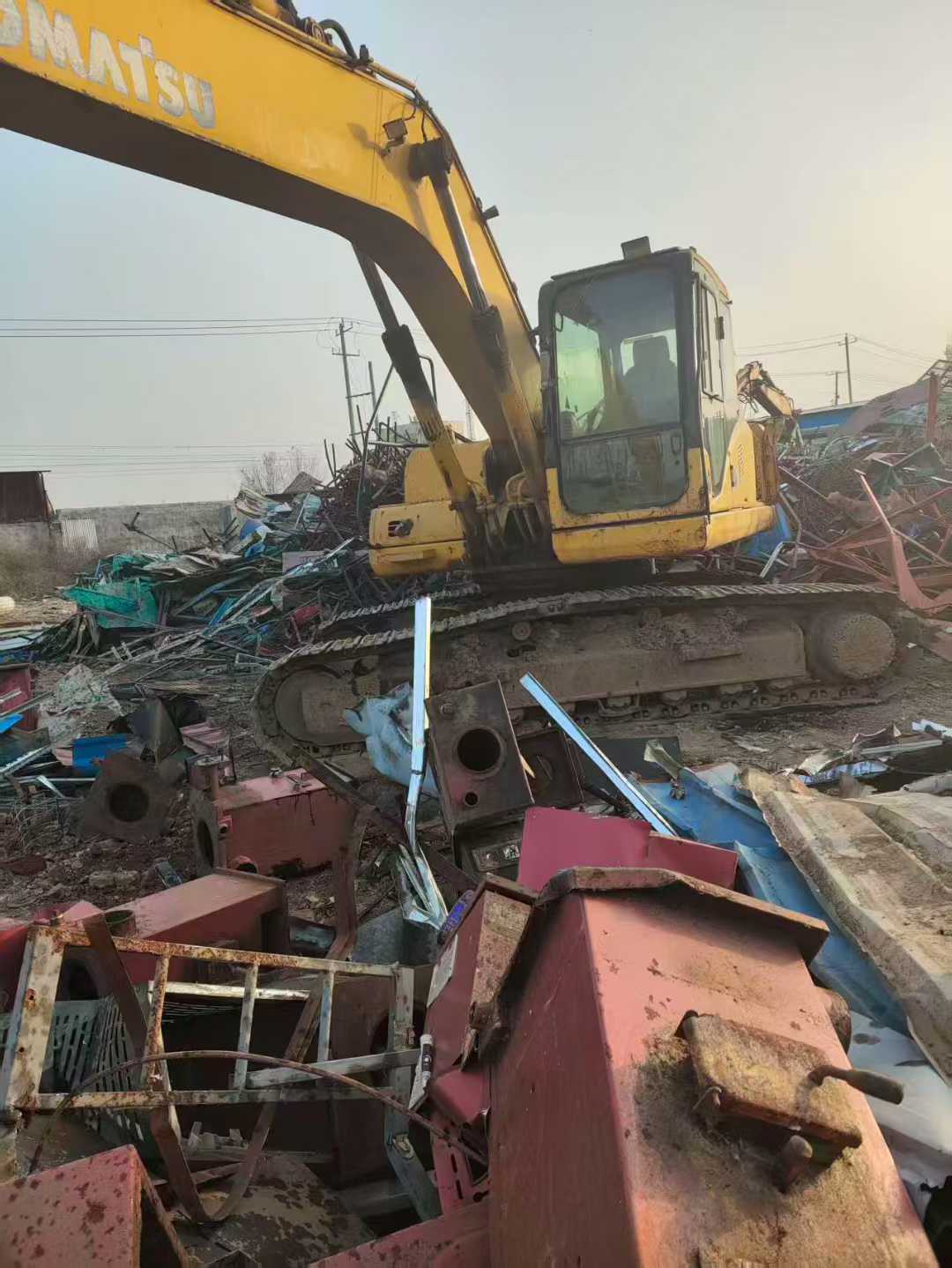 Used Komatsu PW220-7 Excavator 2016 Model / 3