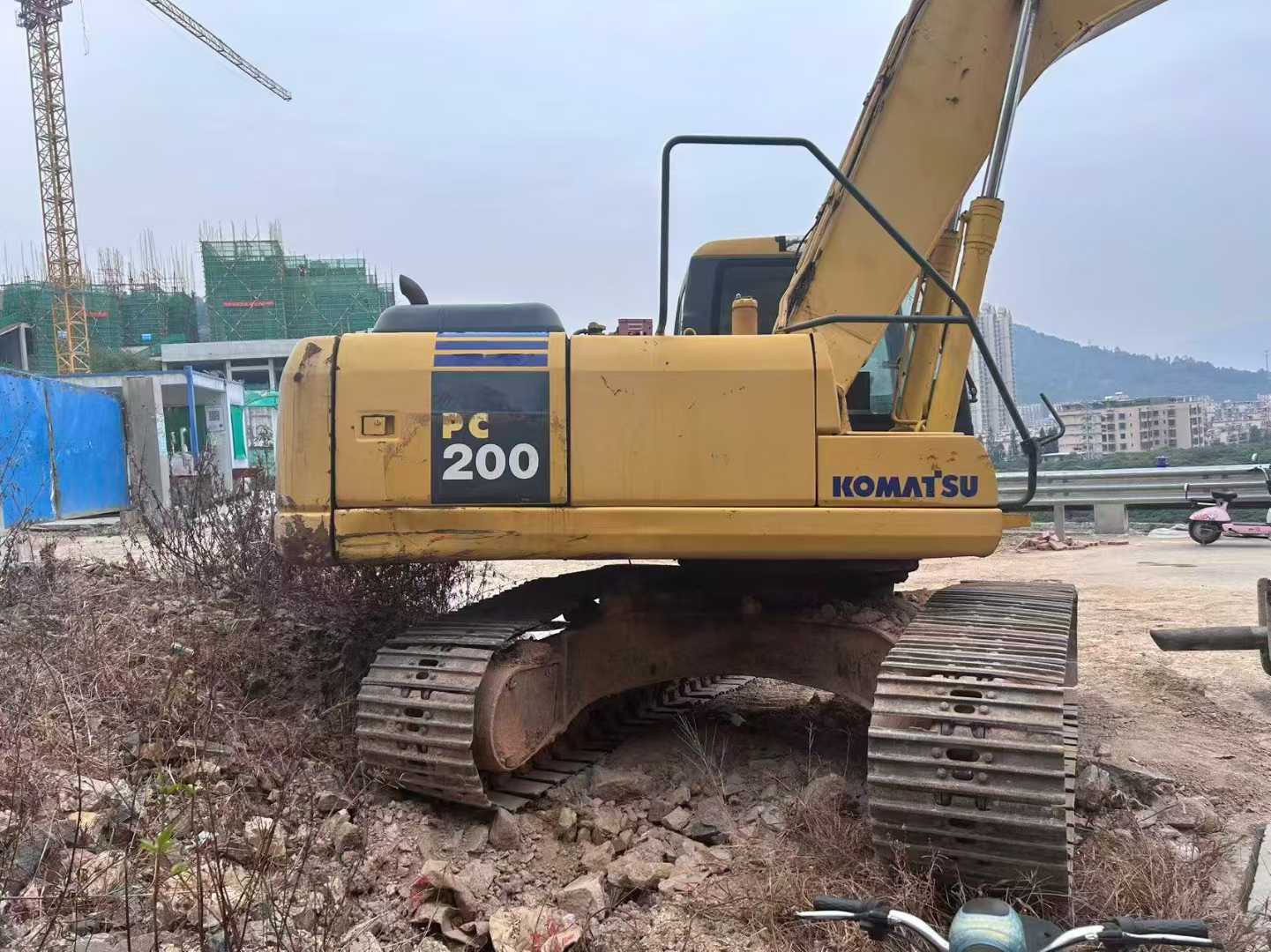Used Komatsu PW200-7 Excavator 2016 Model / 4