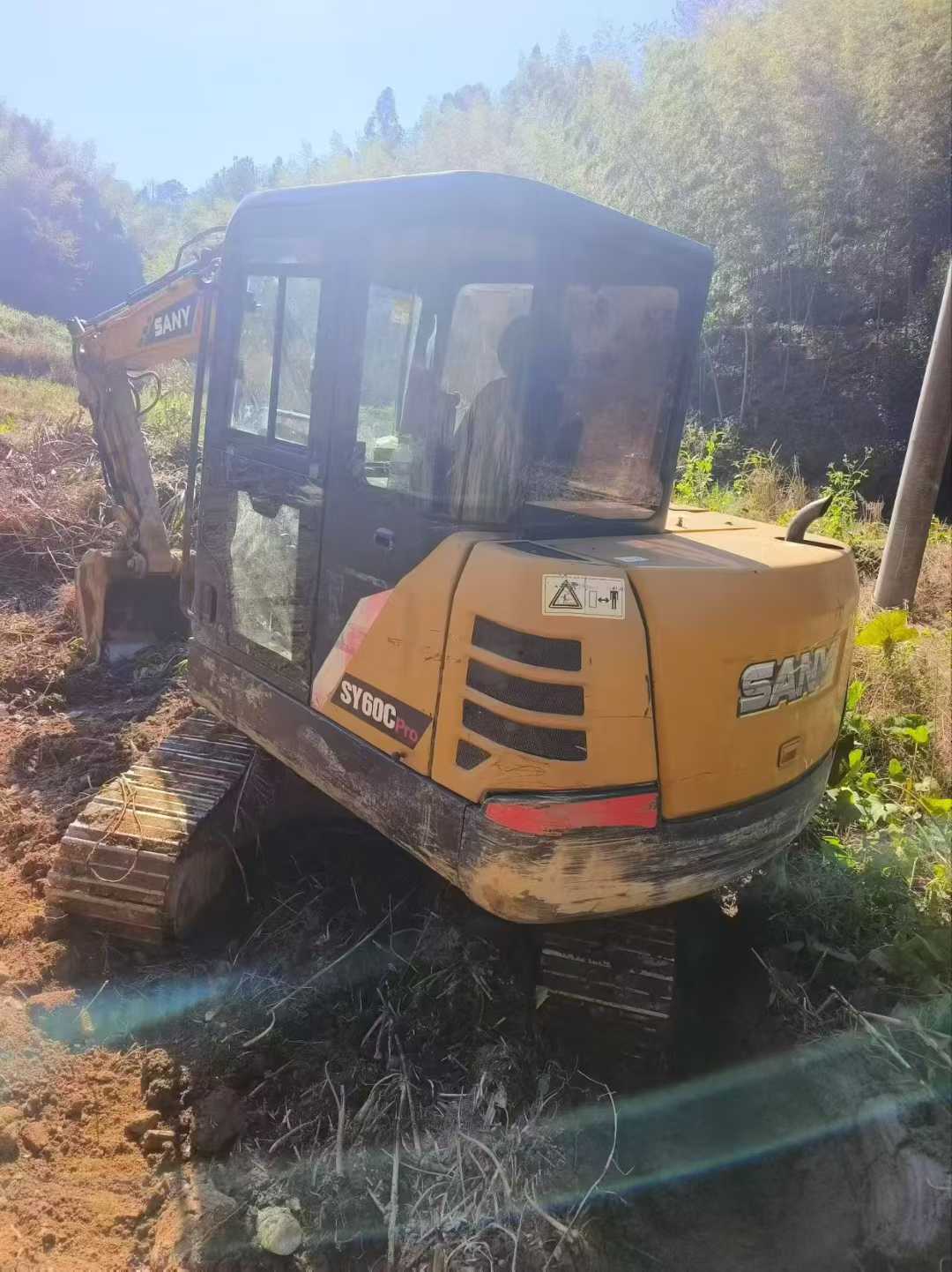 Used Sany SY55 Excavator 2017 Model / 2