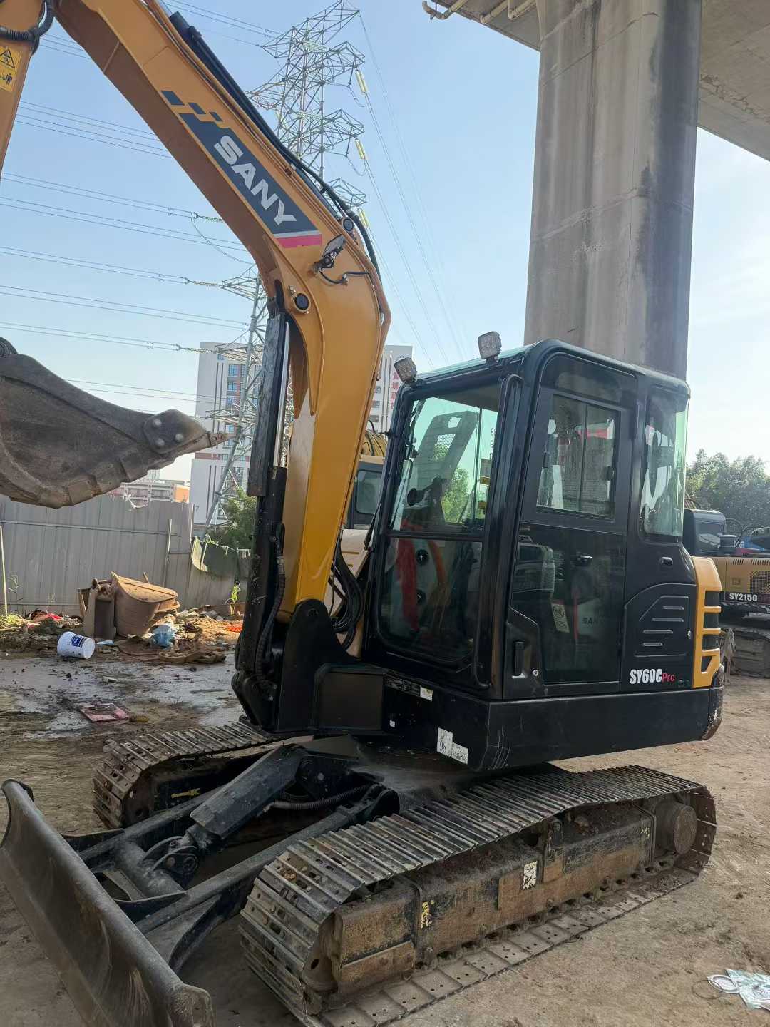 Used Sany SY60 Excavator 2016 Model / 3