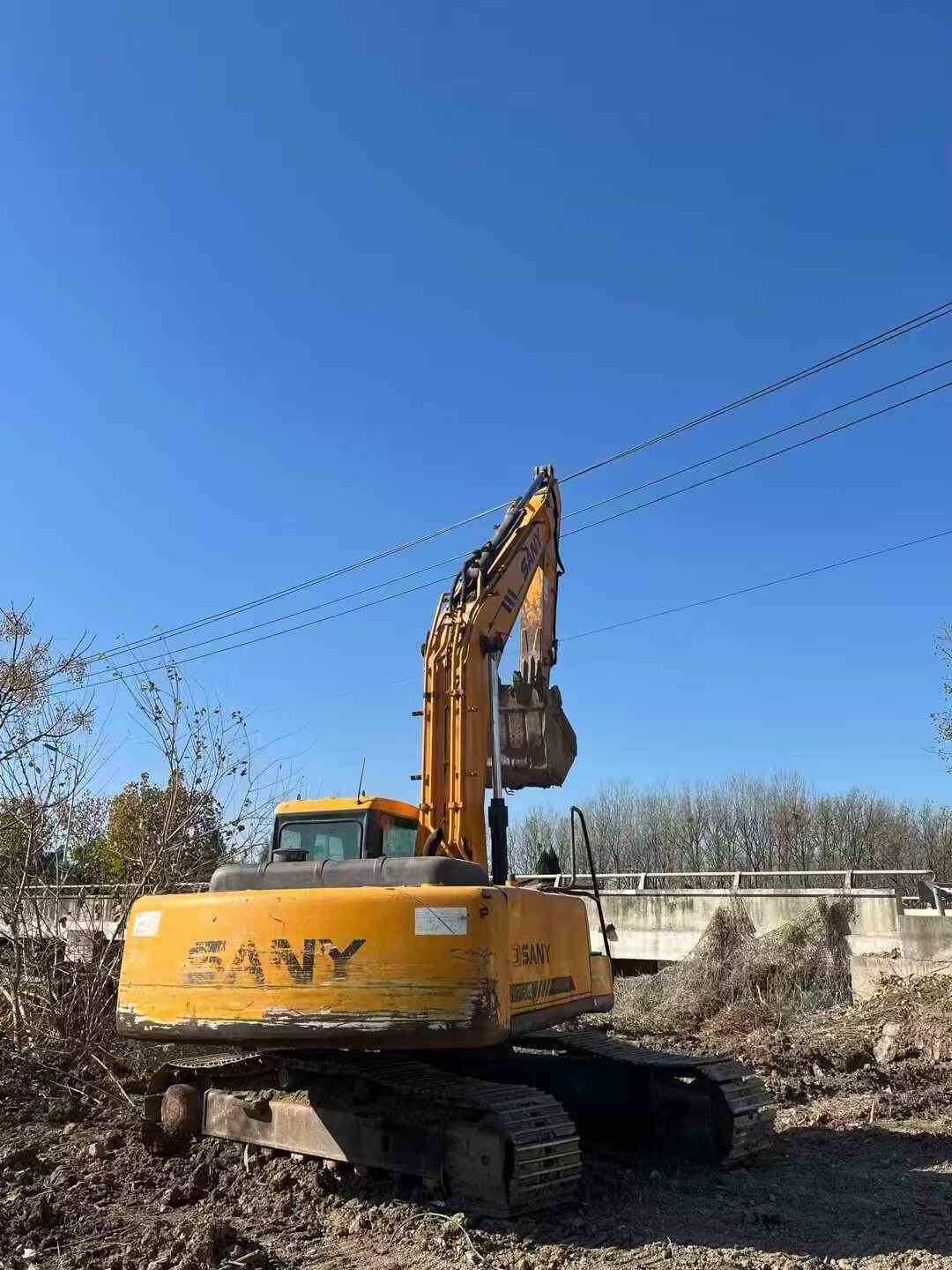 Used Sany SY215C-8S Excavator 2010 Model / 2