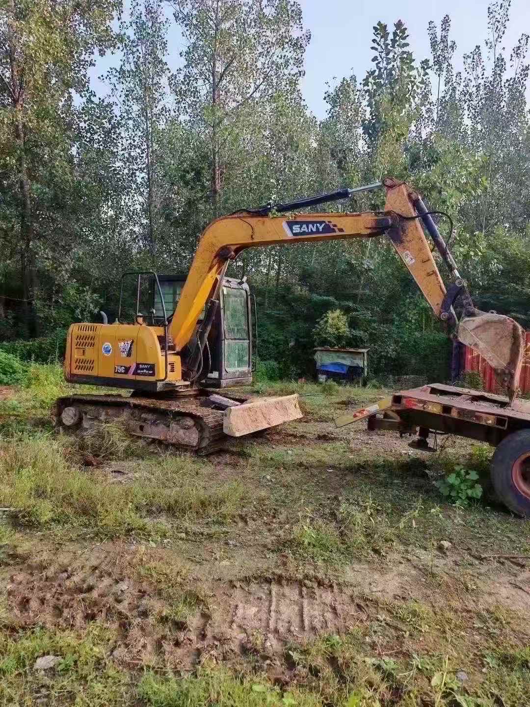 Used Sany SY75 Excavator 2020 Model / 2