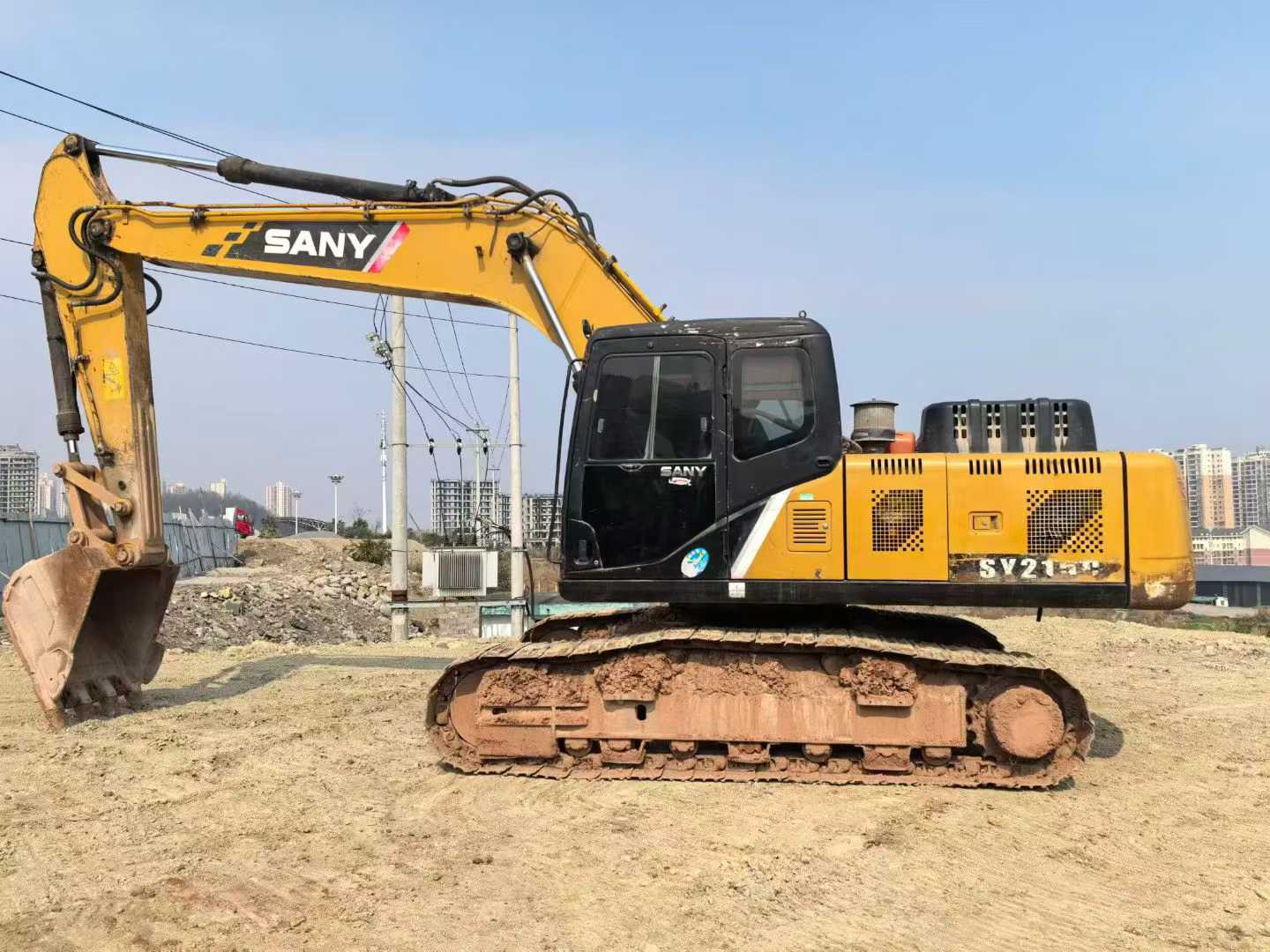 Used Sany SY195C Excavator 2017 Model / 5
