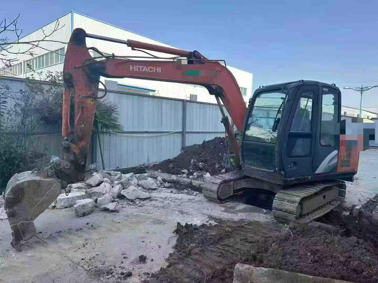 Used Hitachi ZX60 Excavator 2016 Model / 4