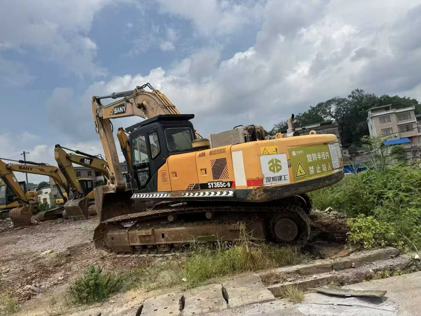 Used Sany SY365H Excavator 2016 Model / 3