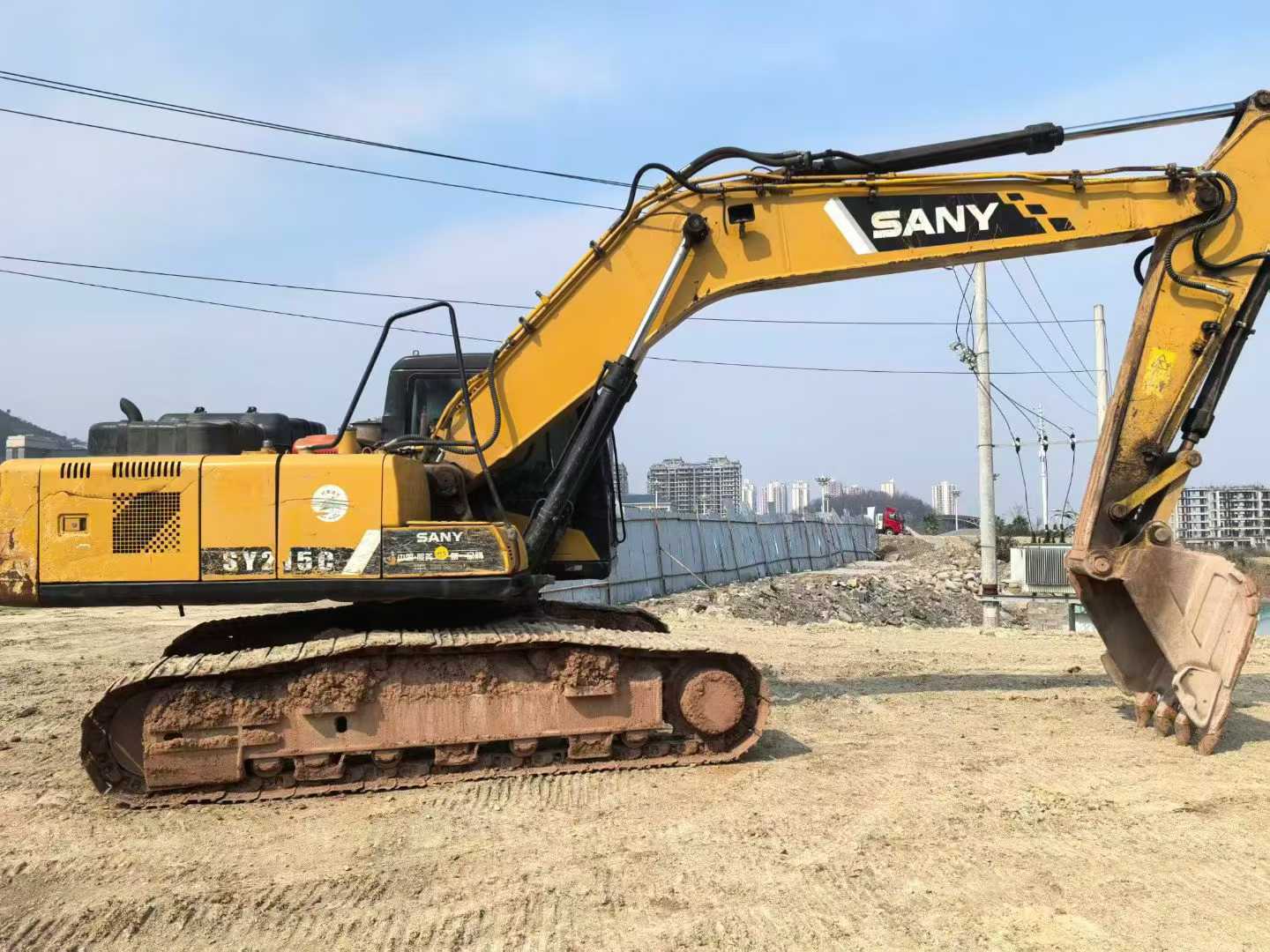 Used Sany SY195C Excavator 2017 Model / 2