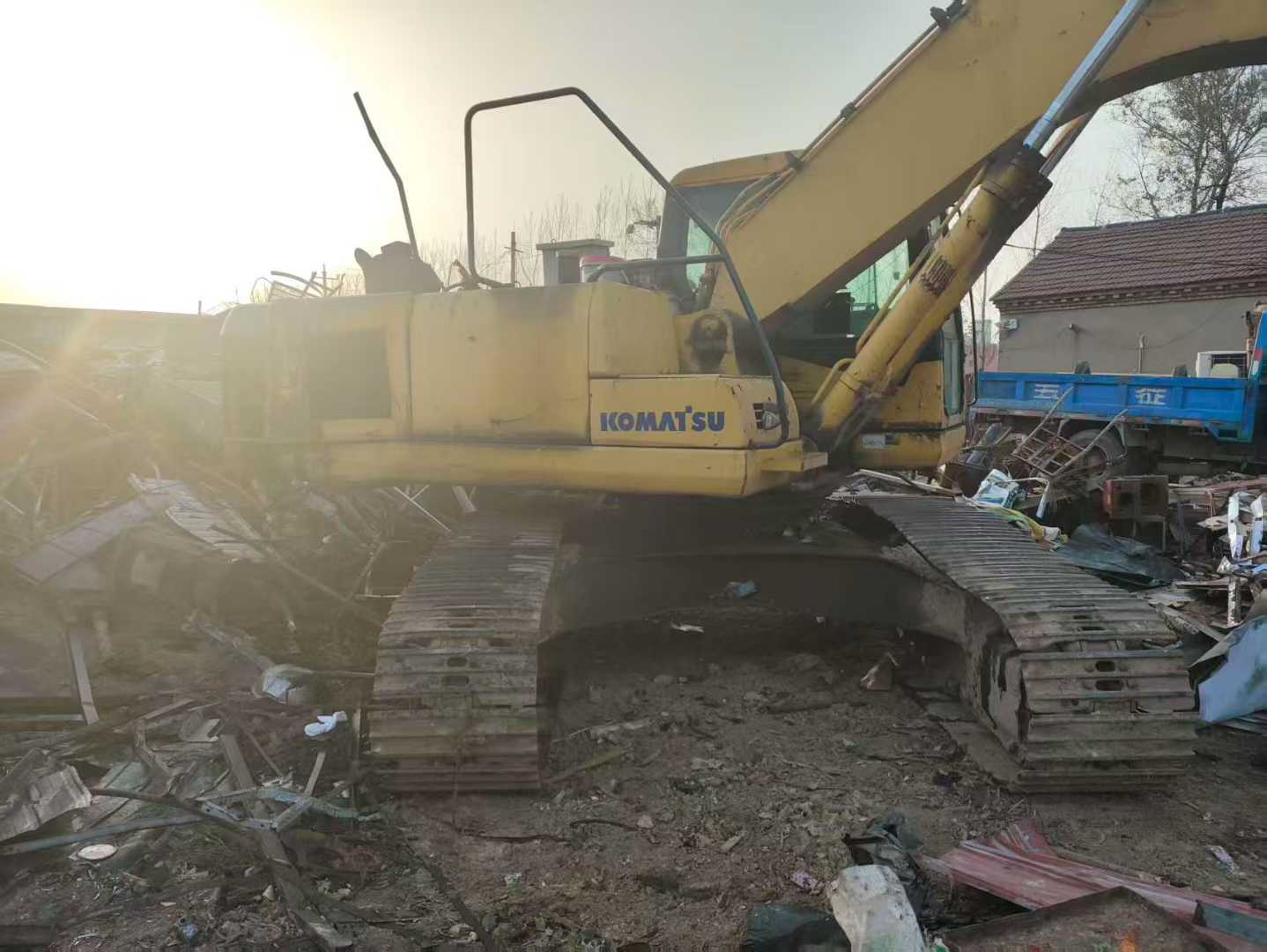 Used Komatsu PW220-7 Excavator 2016 Model / 4