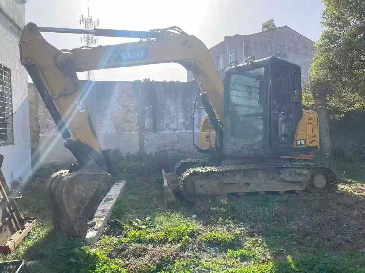 Used Sany SY75 Excavator 2016 Model / 2