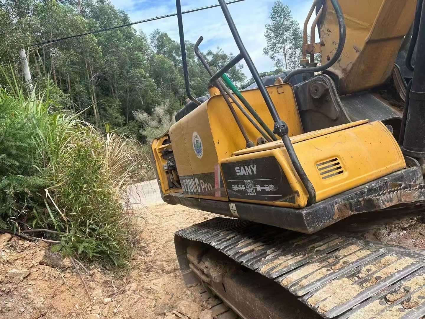 Used Sany SY200C Excavator 2021 Model / 6