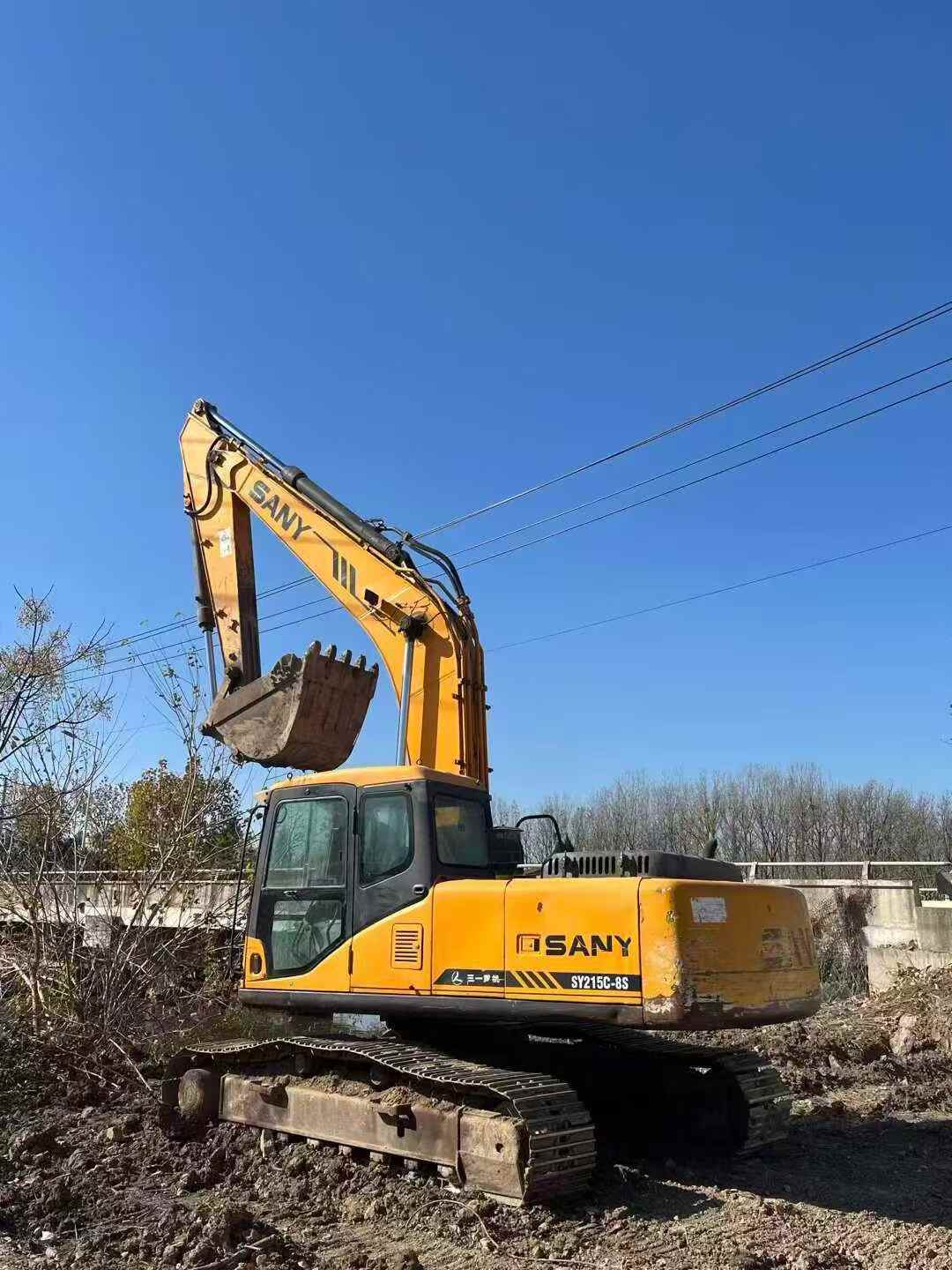 Used Sany SY215C-8S Excavator 2010 Model / 3