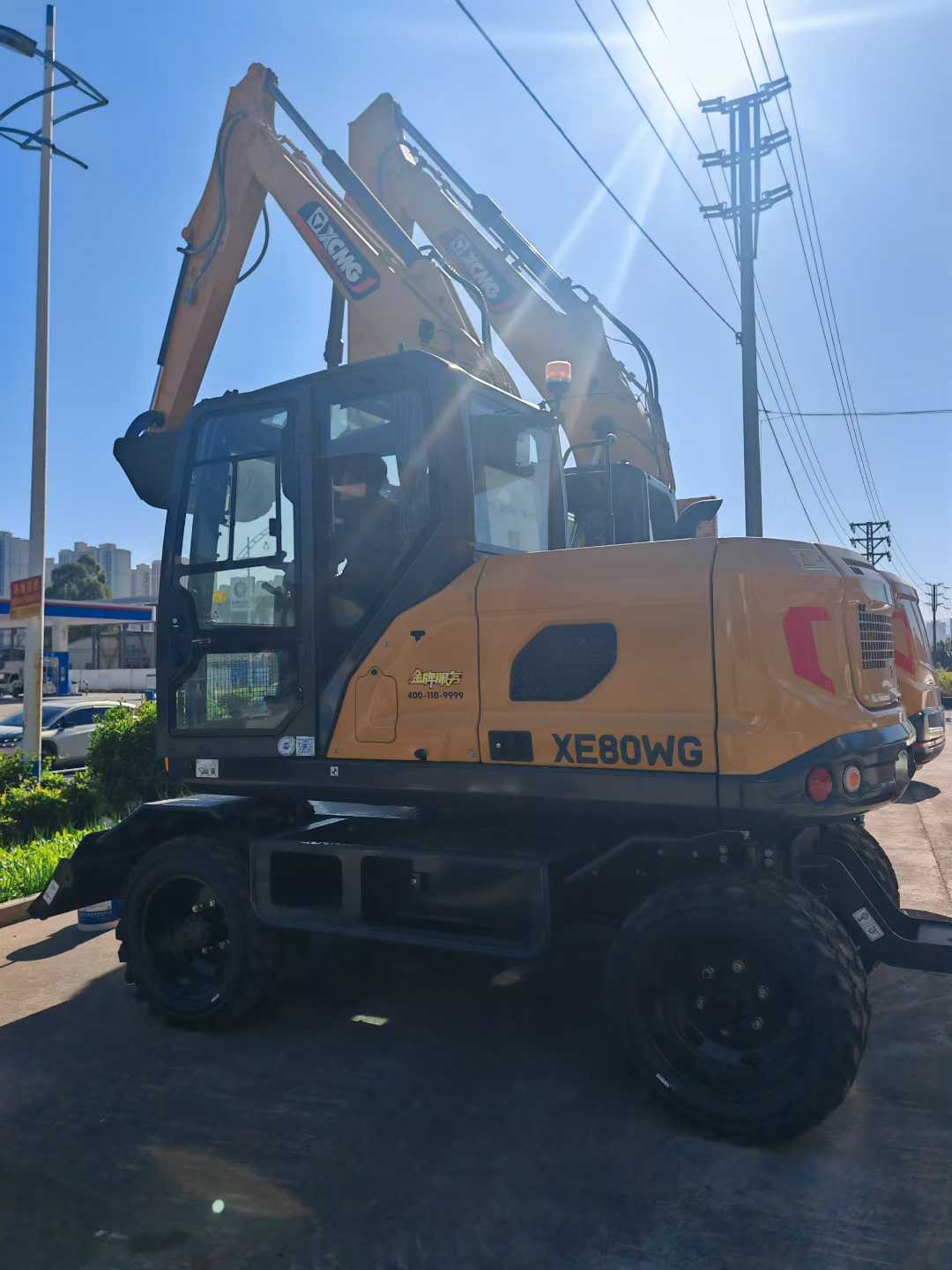 Used XCMG XE80 Excavator 2016 Model / 3