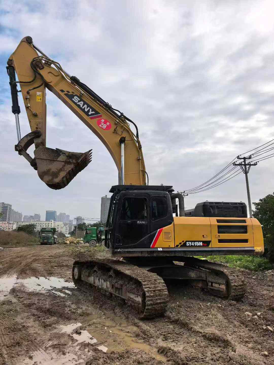 Used Sany SY415H Excavator 2021 Model / 9