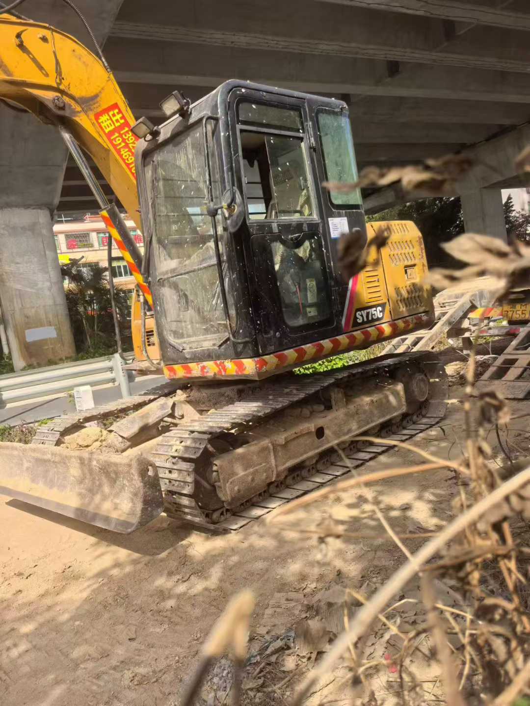 Used Sany SY75 Excavator 2016 Model / 3