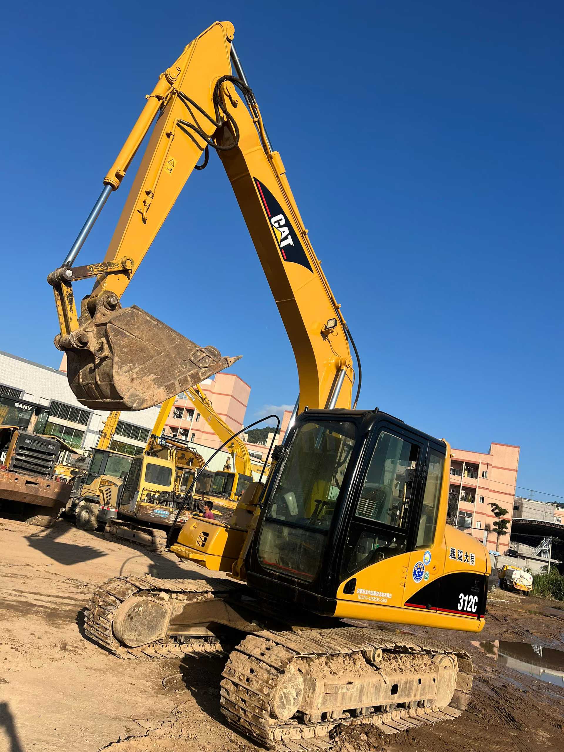 Used Caterpillar 312C Excavator 2016 Model / 4