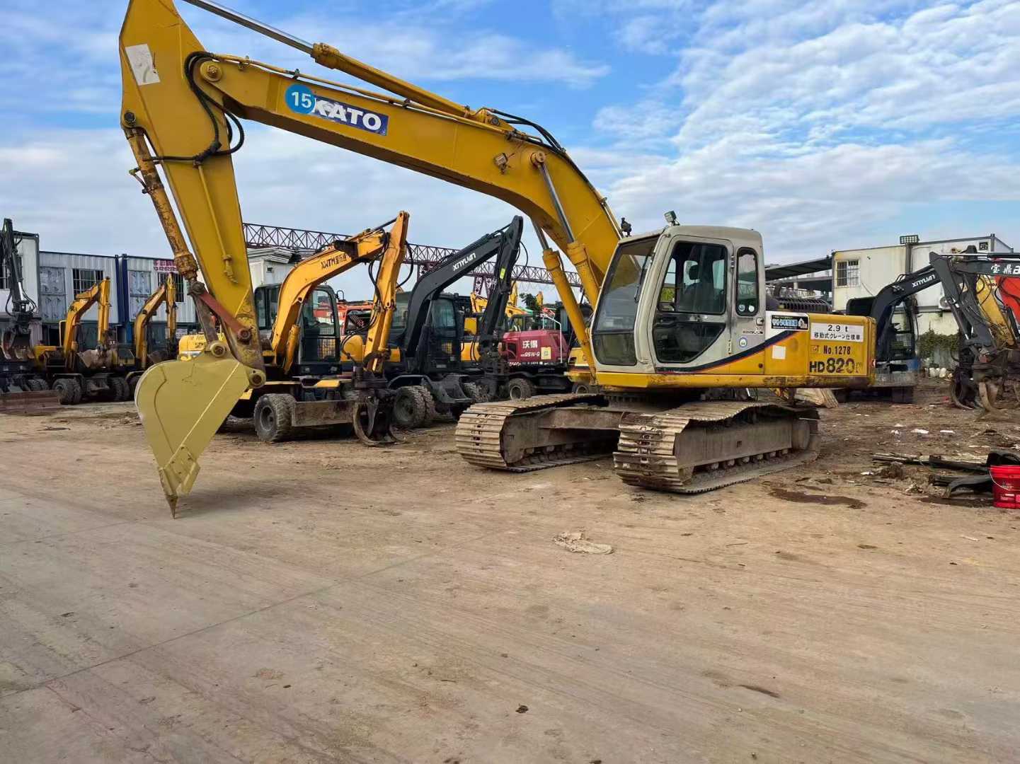 Used Kato HD820 Excavator 2016 Model / 5
